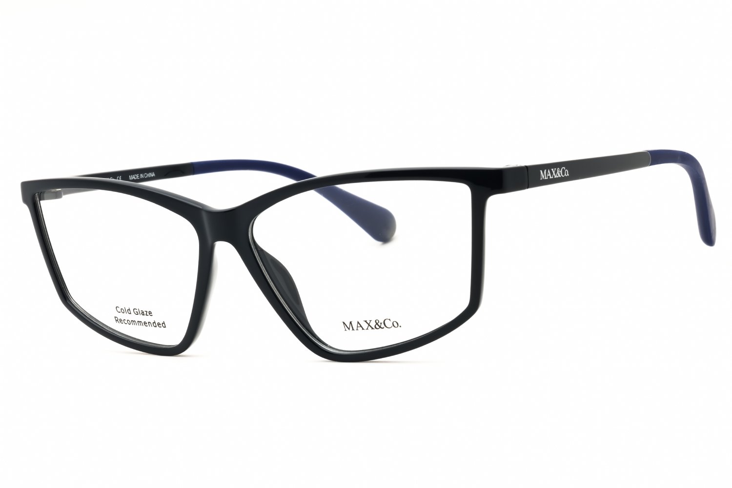 Max & Co MO5013 shiny blue / Clear demo lens 090 57X13X140