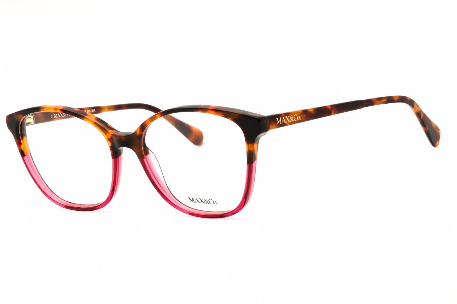Max & Co MO5077 havana/other / Clear demo lens 056 54X16X140