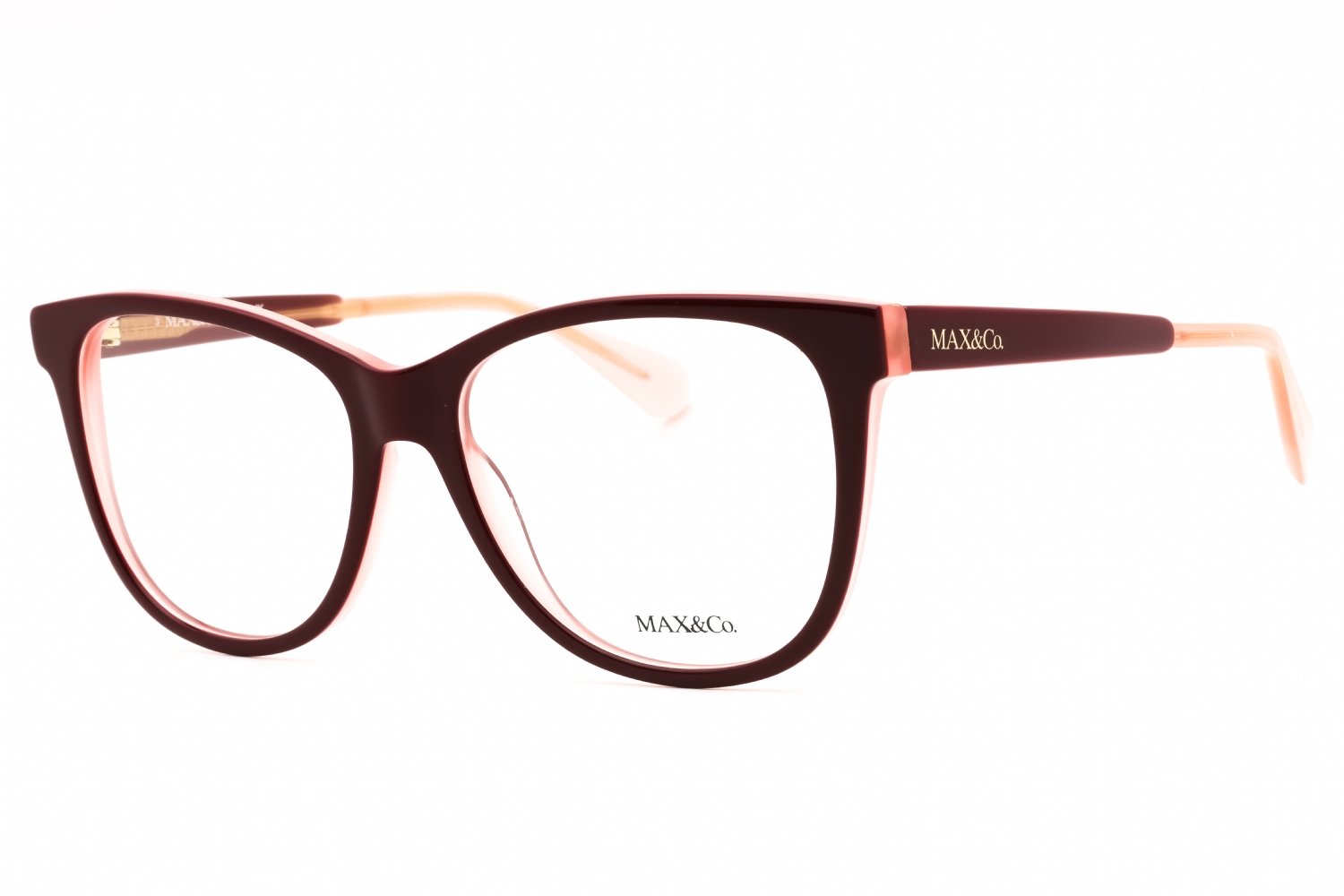 Max & Co MO5075 bordeaux/other/clear demo lens 071 54-16-140 MM