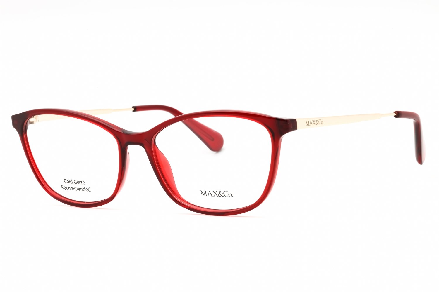 Max & Co MO5083 shiny bordeaux/clear demo lens 069 54-15-140 MM