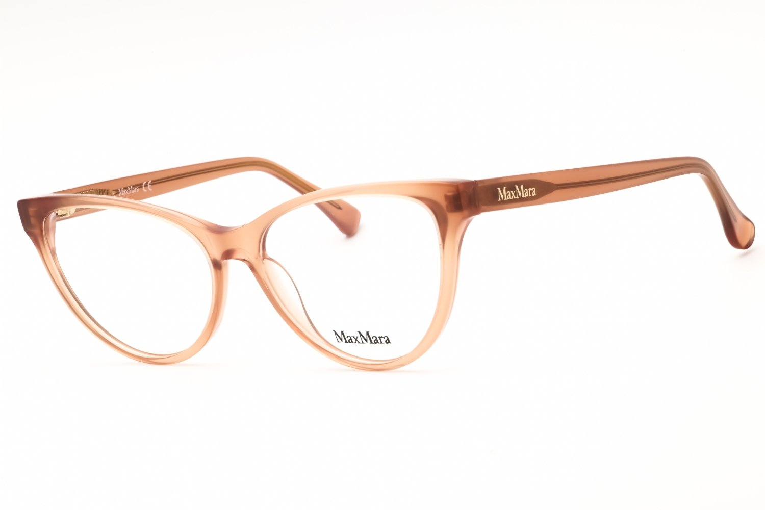 Max Mara MM5011 shiny pink/clear demo lens 072 55-15-140 MM