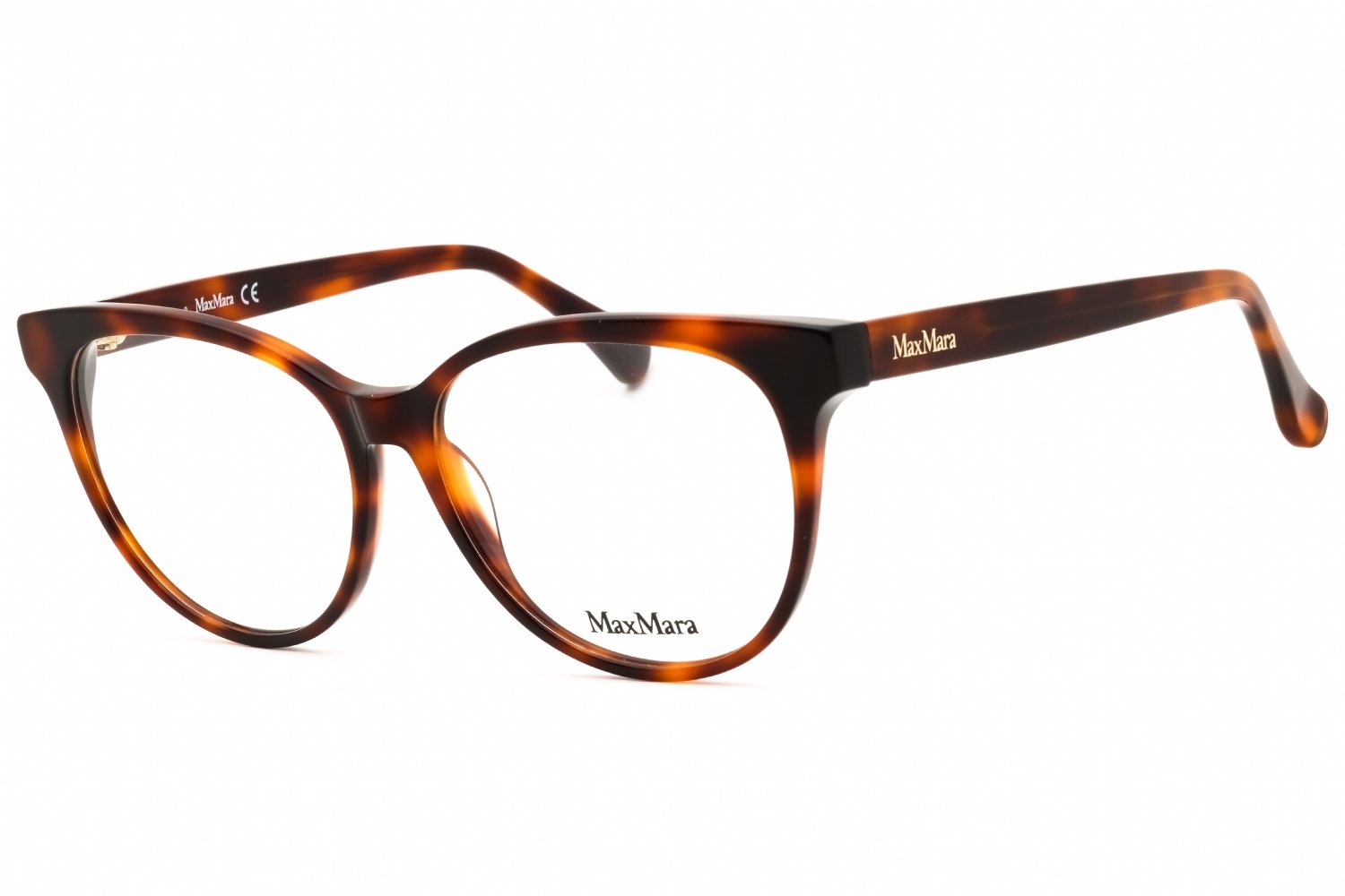 Max Mara MM5012 dark havana/clear demo lens 052 54-14-140 MM