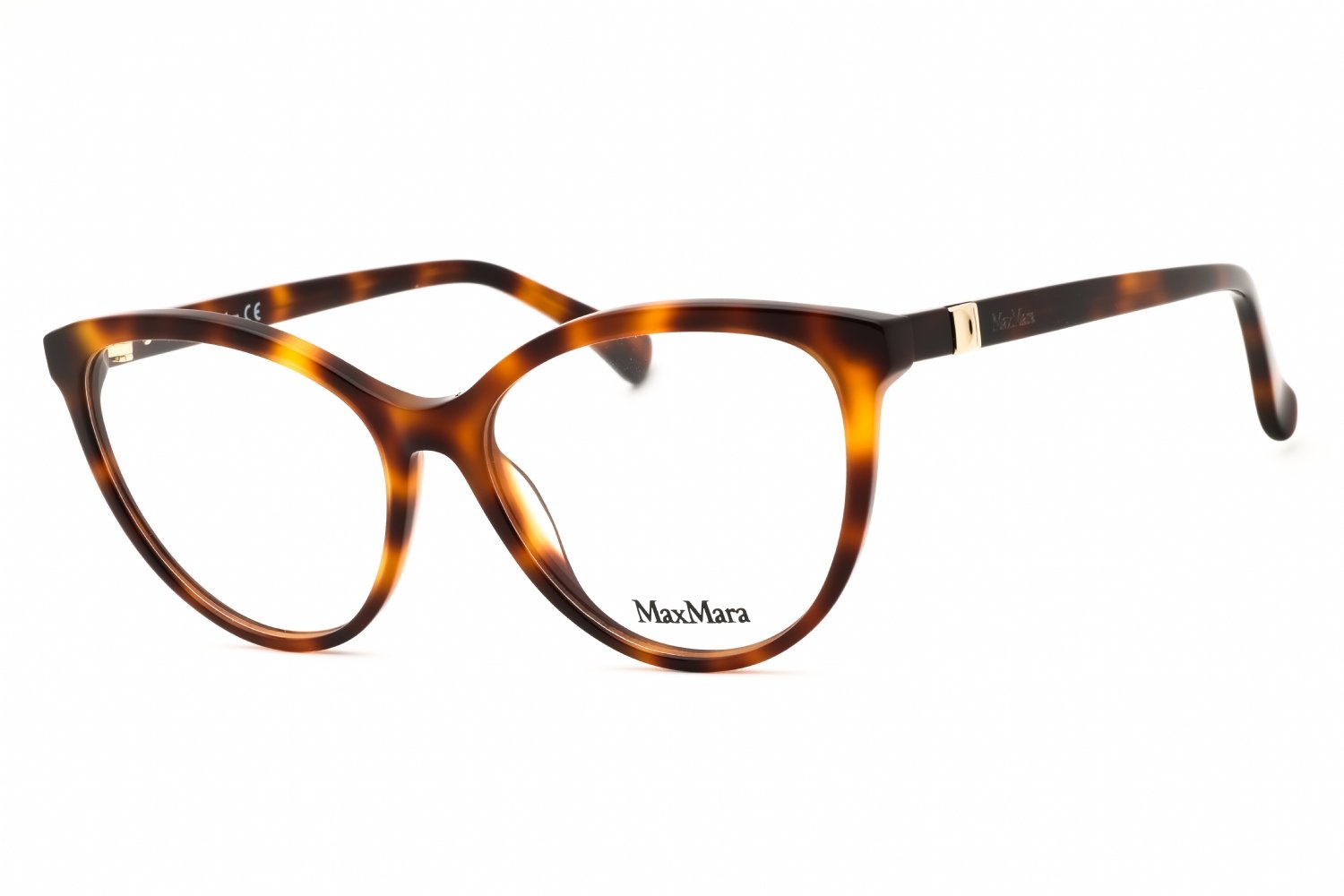 Max Mara MM5024 dark havana/clear demo lens 052 54-16-140 MM