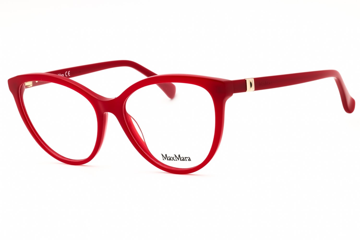 Max Mara MM5024 shiny red/clear demo lens 066 54-16-140 MM