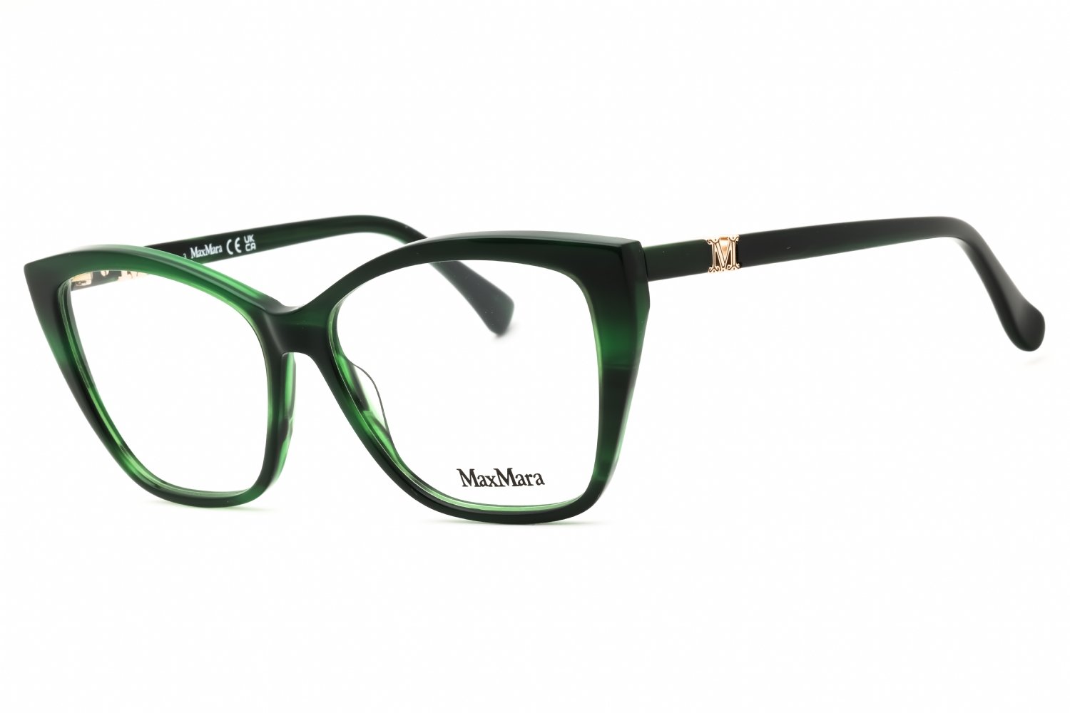 Max Mara MM5036 dark green/other/clear demo lens 098 54-14-140 MM