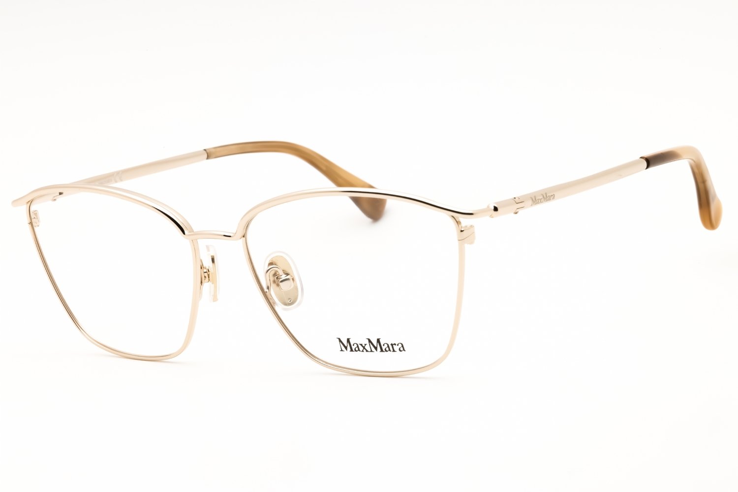 Max Mara MM5056 pale gold/Clear demo lens 032 54-15-135 MM