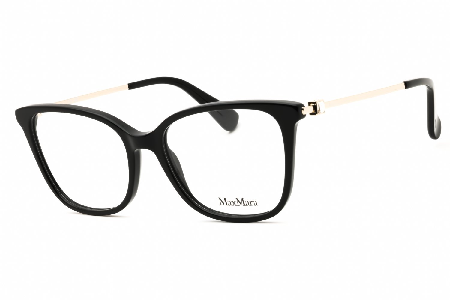 Max Mara MM5079 shiny black/clear demo lens 001 54-17-140 MM