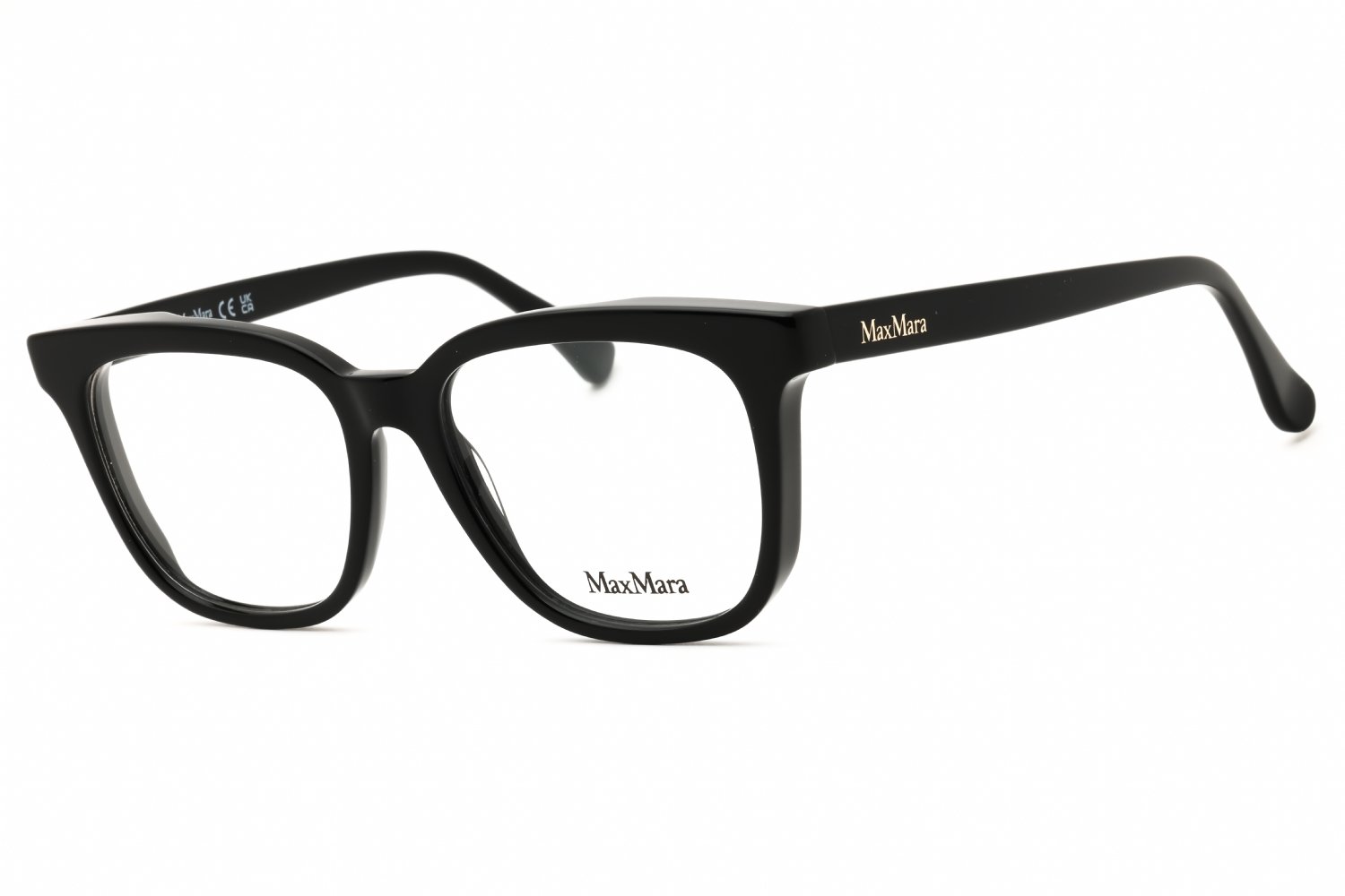 Max Mara MM5095 shiny black/clear demo lens 001 51-16-140 MM