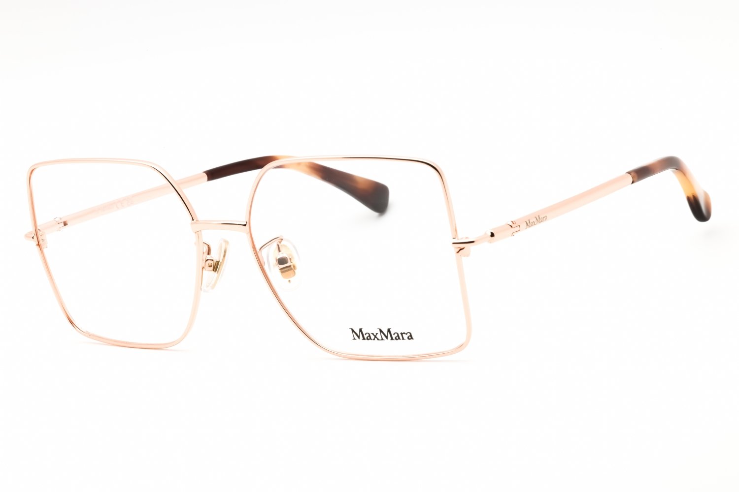 Max Mara MM5098-H pink gold/clear demo lens 033 55-16-135 MM