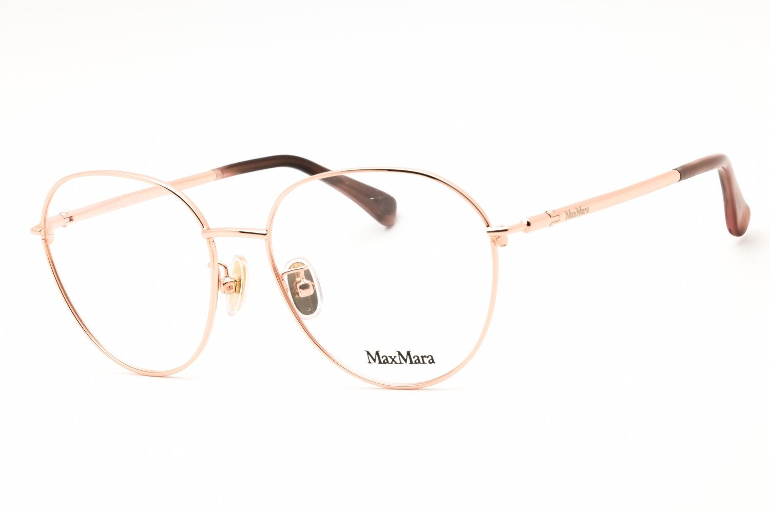 Max Mara MM5099-H pink gold/clear demo lens 033 54-16-135 MM