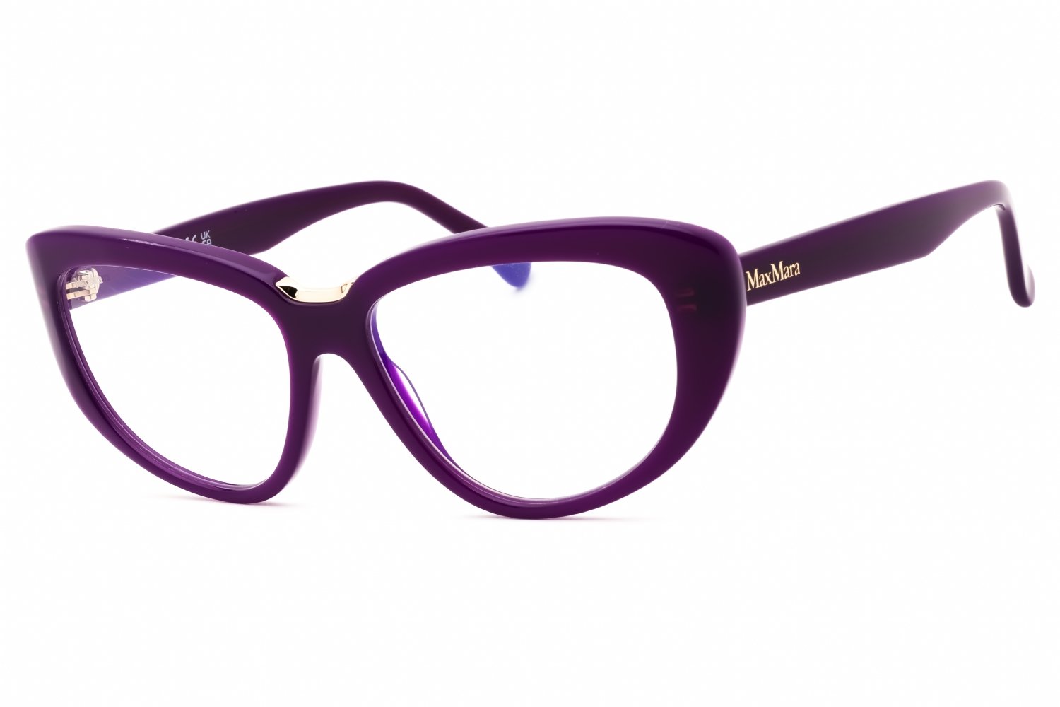 Max Mara MM5109-B shiny violet/clear demo lens 081 56-16-145 MM