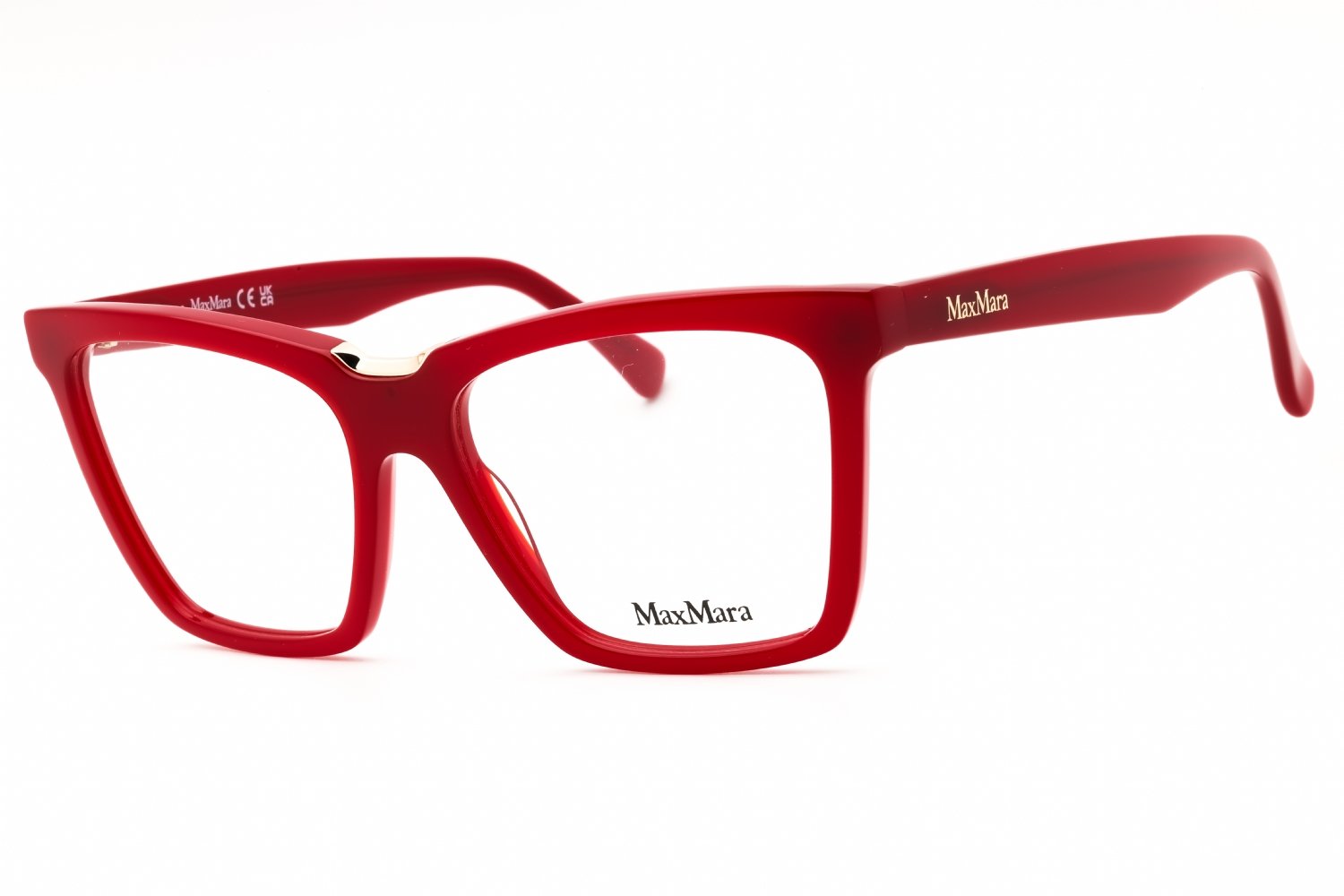 Max Mara MM5111 shiny red/clear demo lens 066 54X16X140