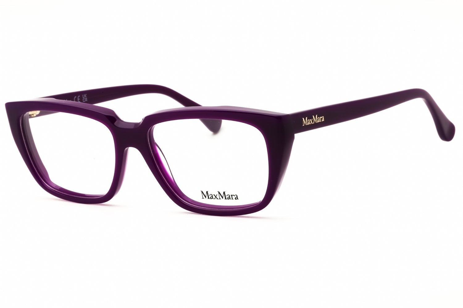 Max Mara MM5112 shiny violet/clear demo lens 081 54X15X140