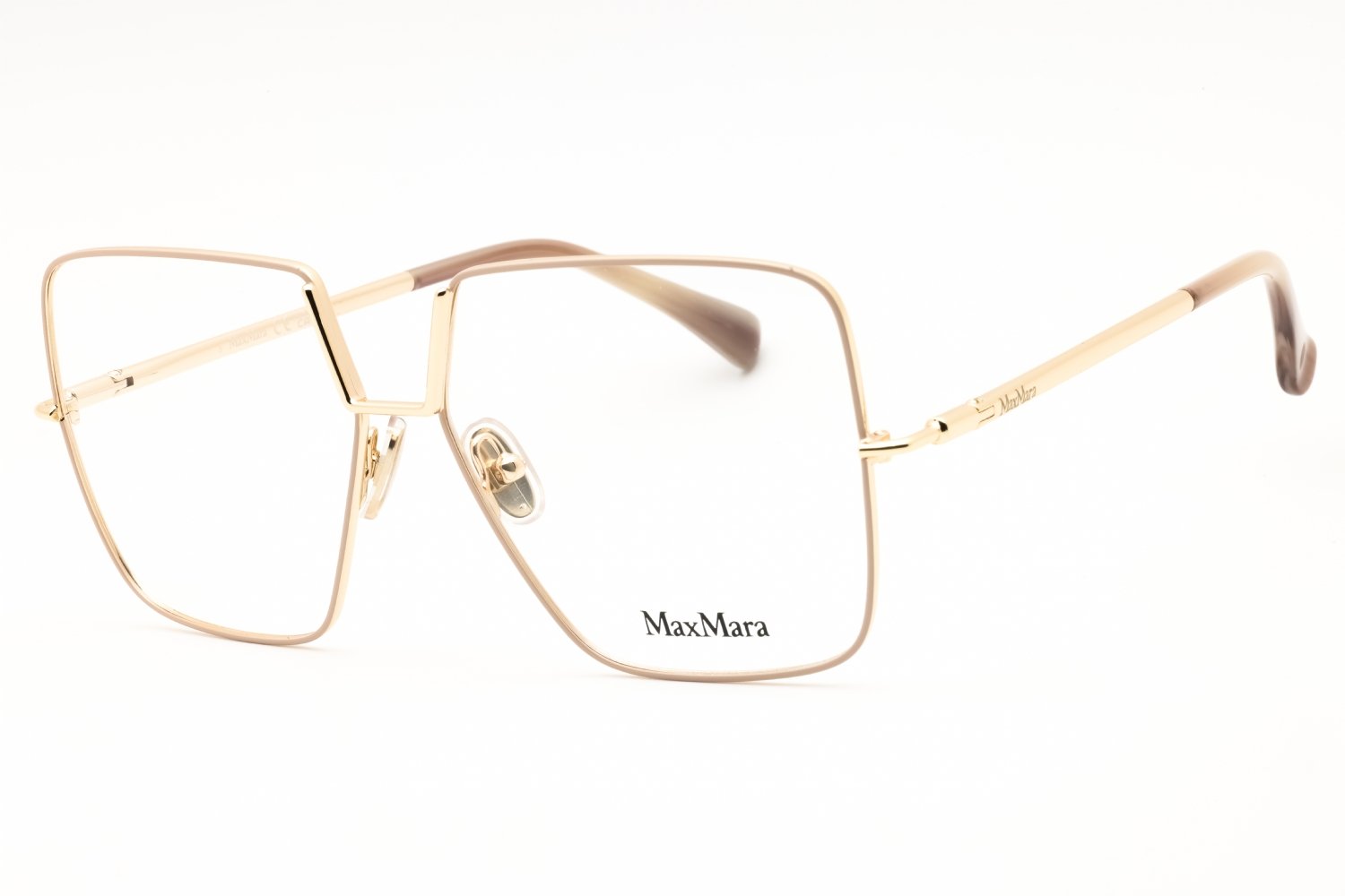 Max Mara MM5120 ivory/clear demo lens 025 55-13-135 MM