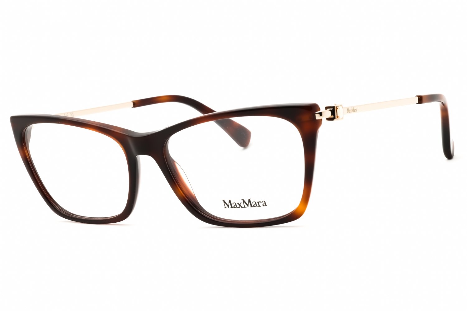 Max Mara MM5128 dark havana/clear demo lens 052 54-16-140 MM