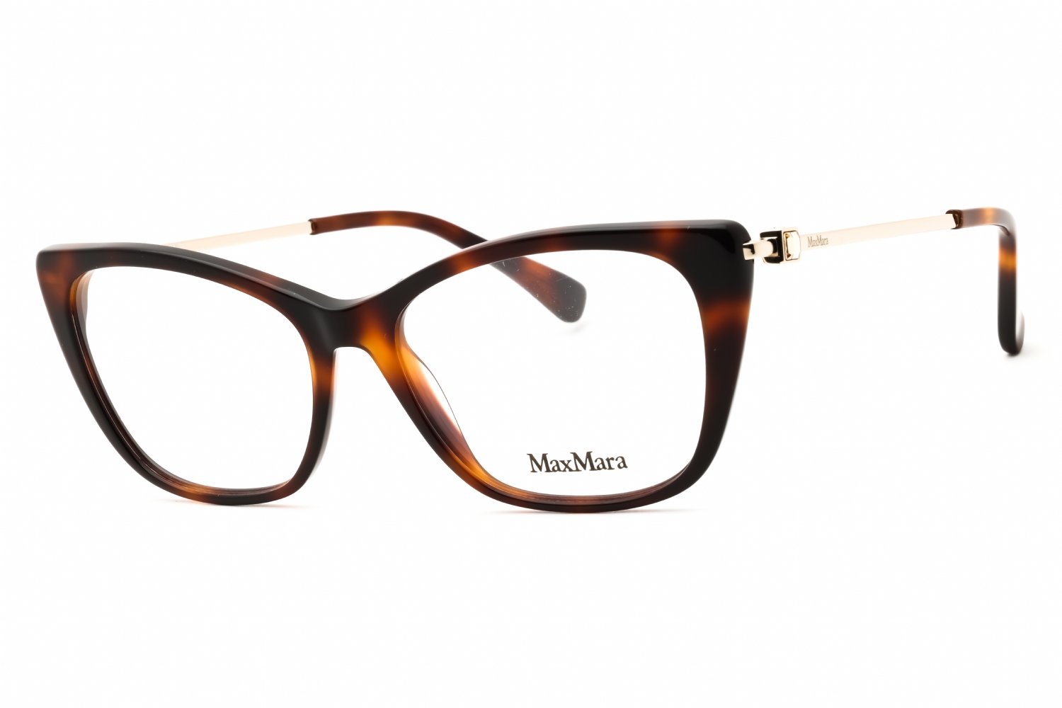 Max Mara MM5129 dark havana/clear demo lens 052 53-16-140 MM