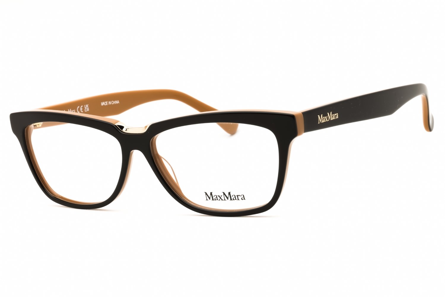 Max Mara MM5133 dark brown/other / clear demo lens 050 54X12X140