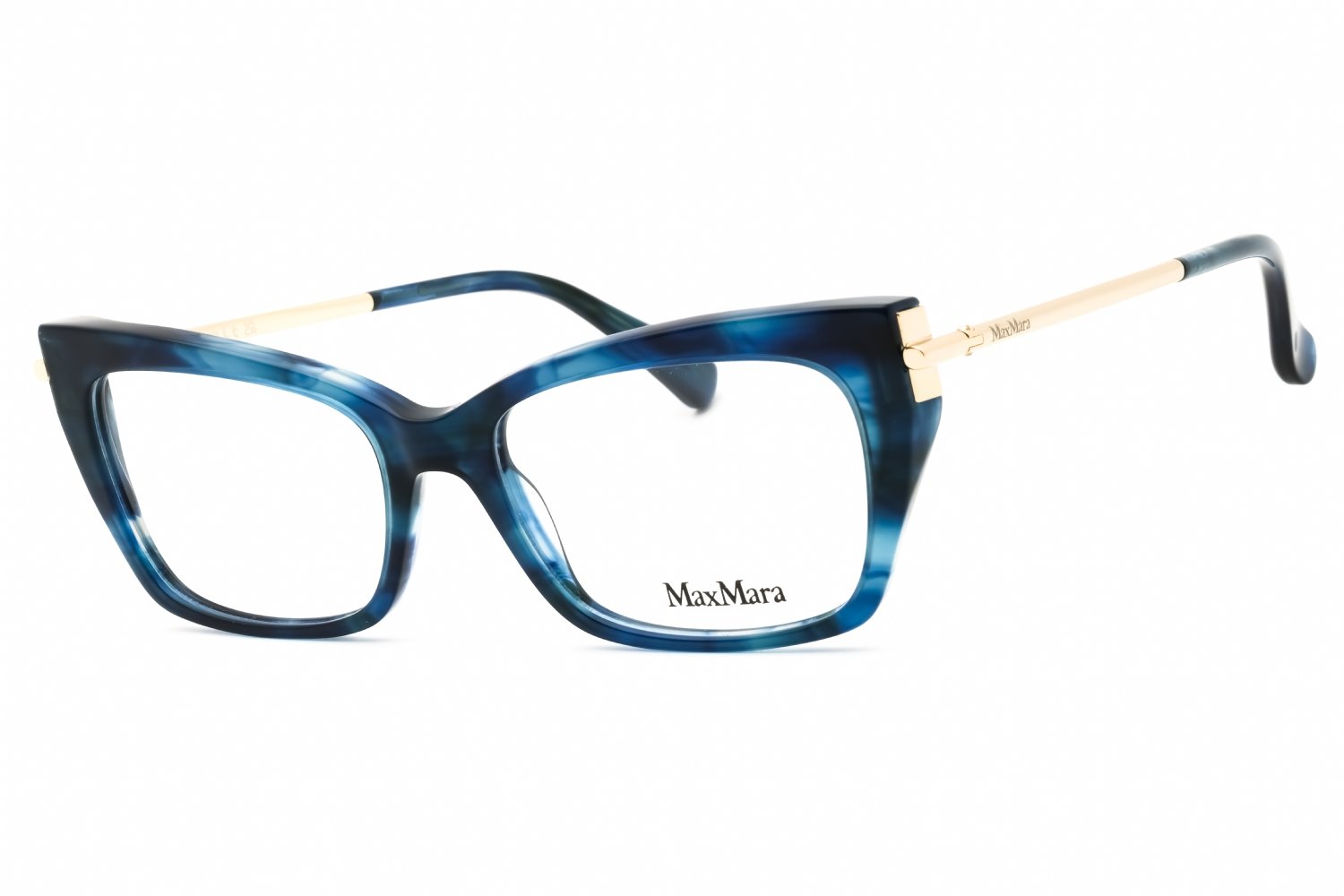 Max Mara MM5137 blue/other/clear demo lens 092 53-17-140 MM