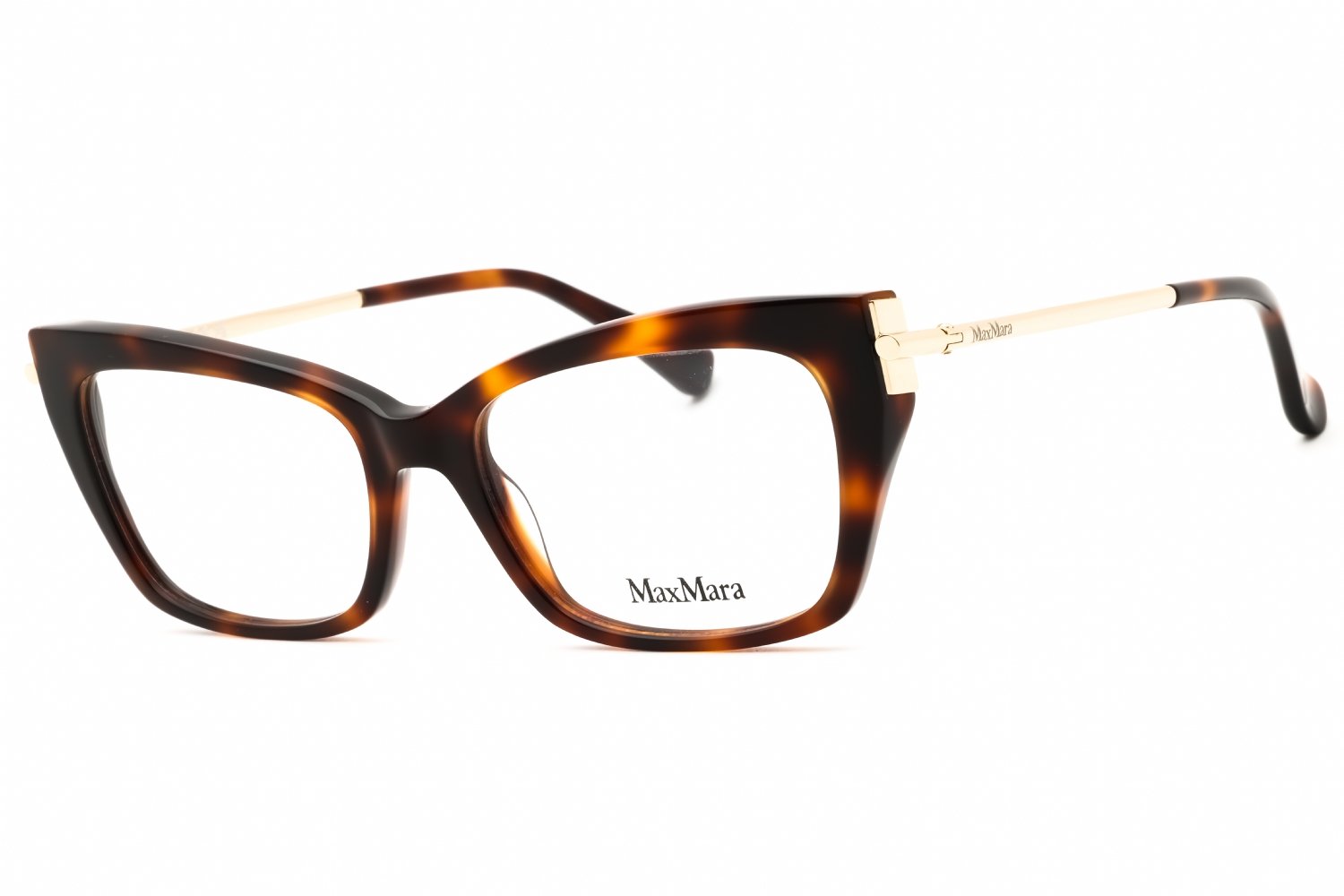 Max Mara MM5137 dark havana/clear demo lens 052 53-17-140 MM
