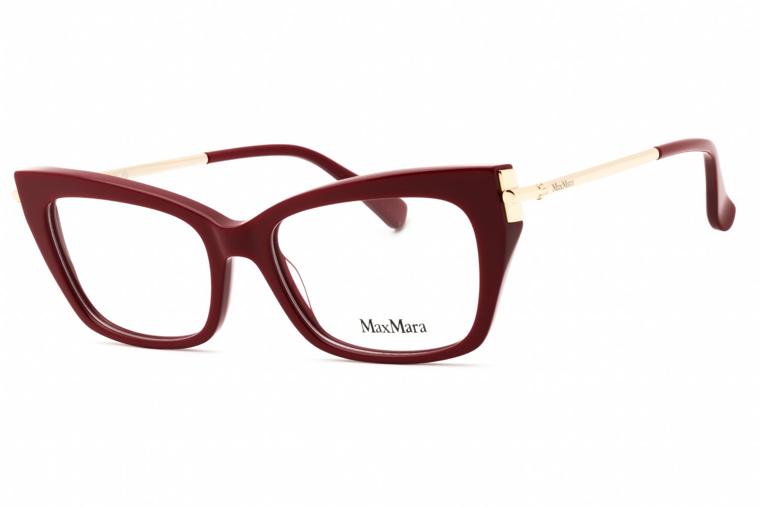 Max Mara MM5137 shiny red/clear demo lens 066 53-17-140 MM