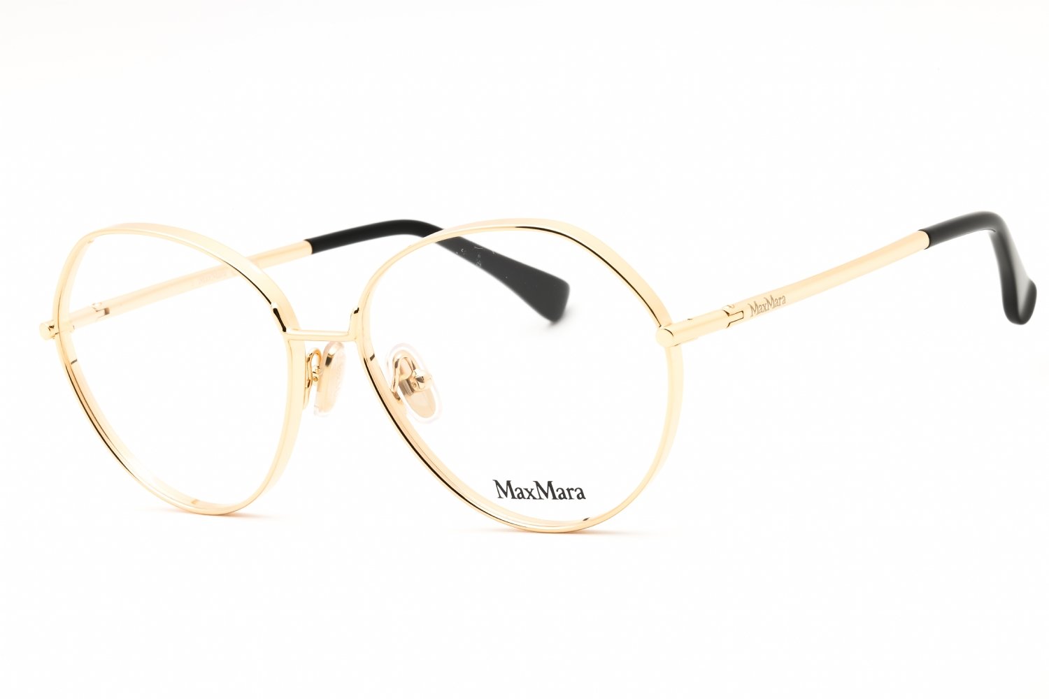 Max Mara MM5139 shiny deep gold/clear demo lens 030 56-15-135 MM
