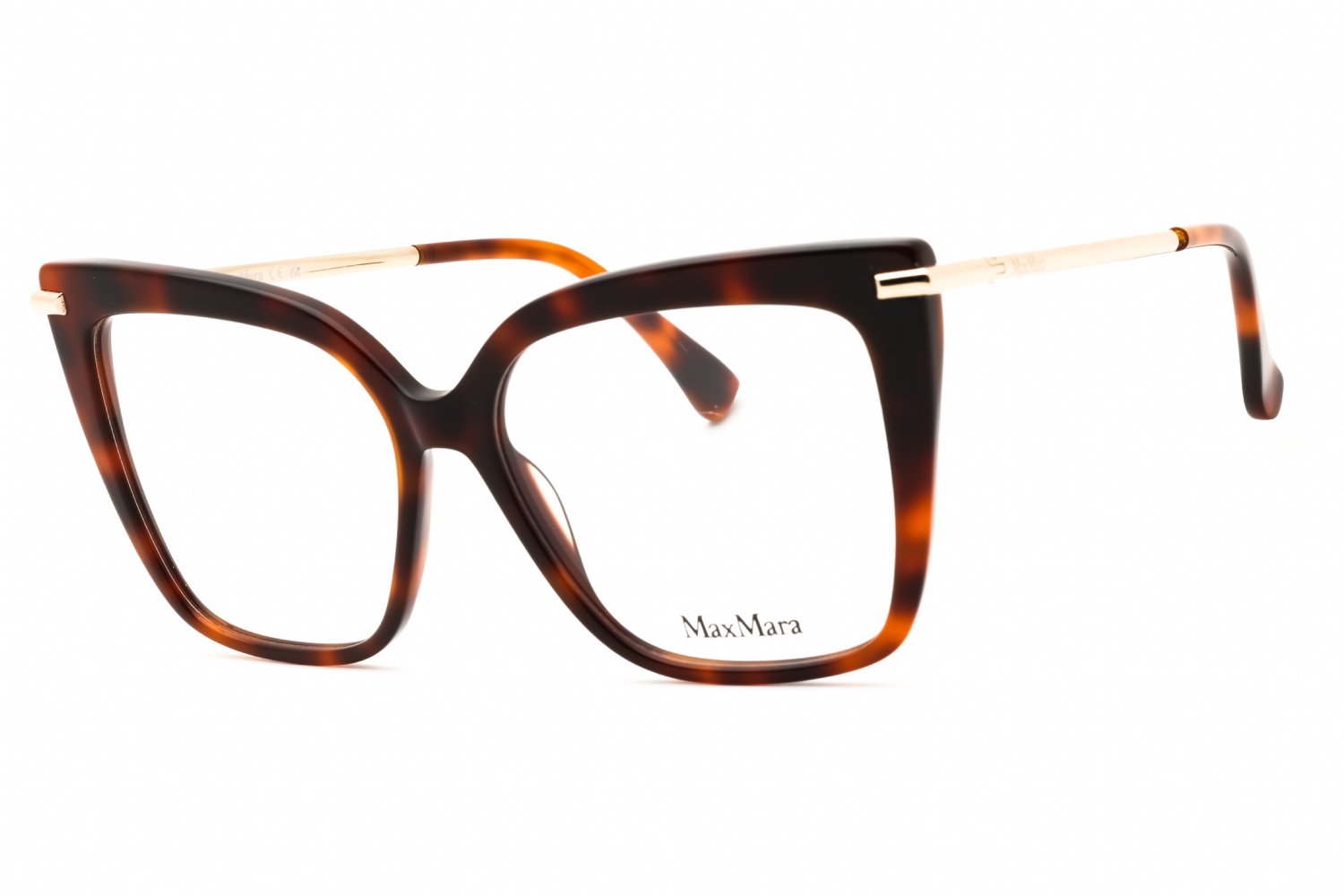 Max Mara MM5144 dark havana/clear demo lens 052 54-15-135 MM