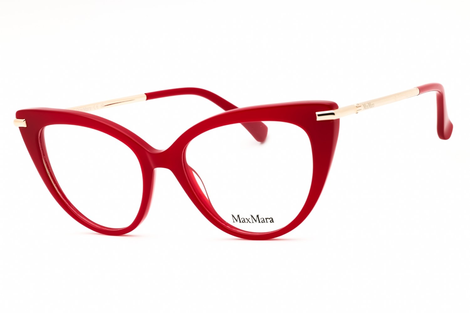 Max Mara MM5145 shiny red/clear demo lens 066 52-17-135 MM