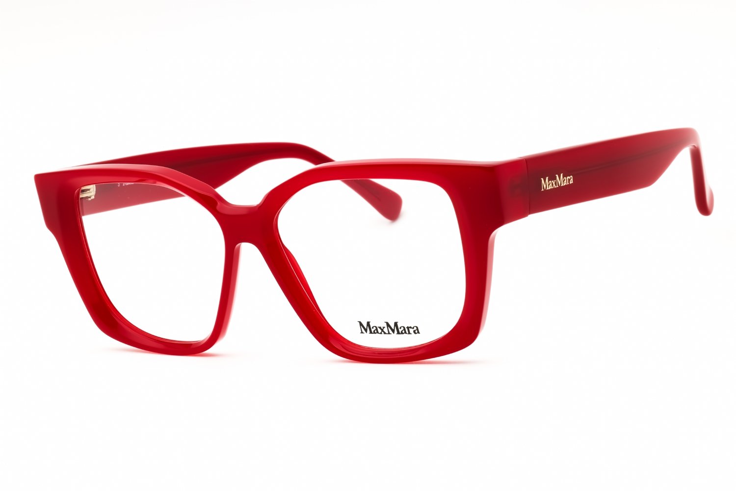 Max Mara MM5184 shiny red/clear demo lens 066 52-14-140 MM