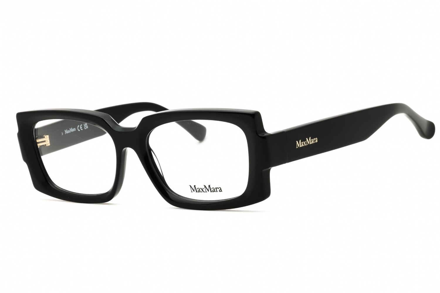 Max Mara MM5189 shiny black/clear demo lens 001 54-16-135 MM