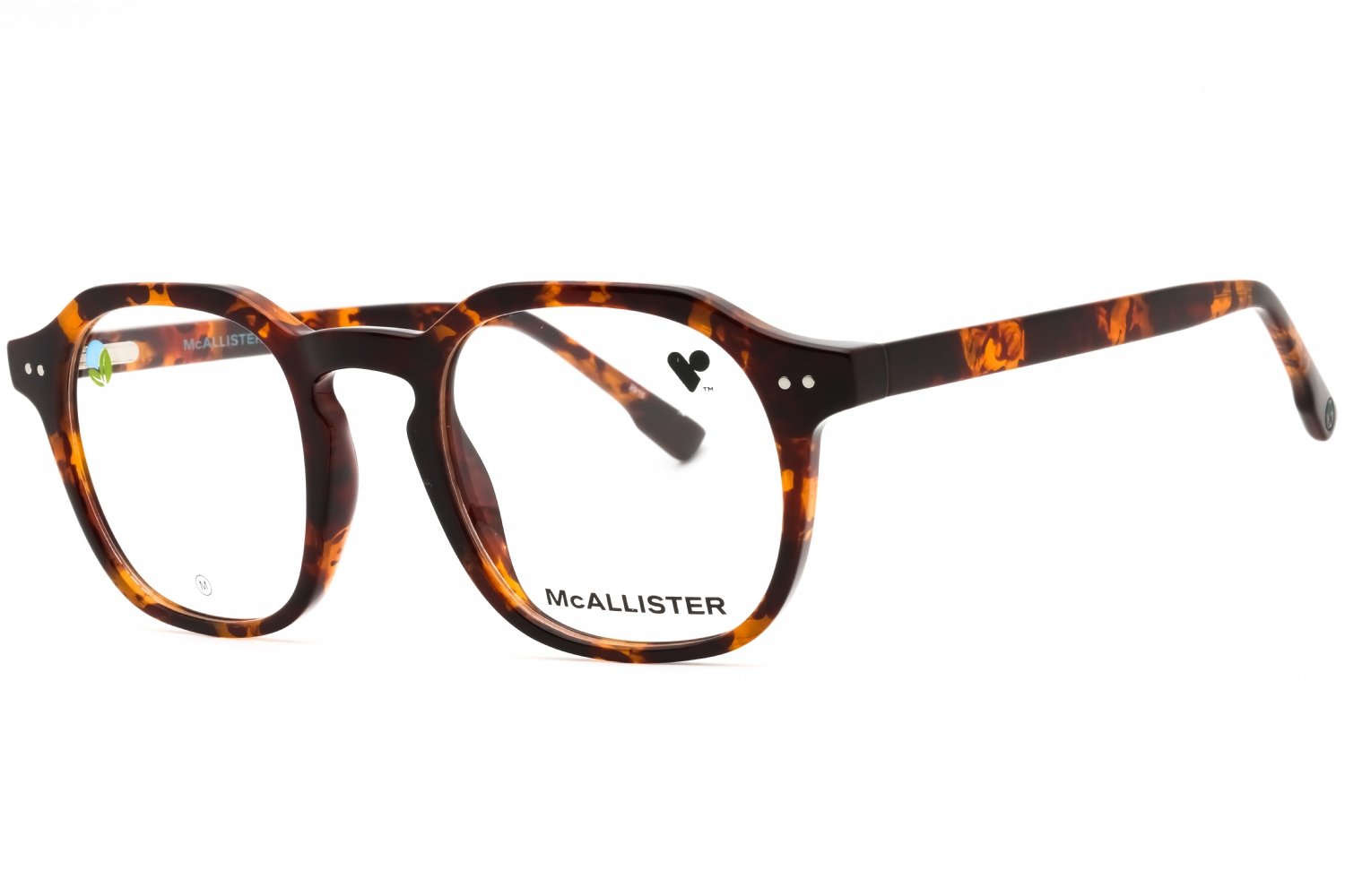 McAllister MC4535 TORTOISE/Clear demo lens 243 48-21-140 MM