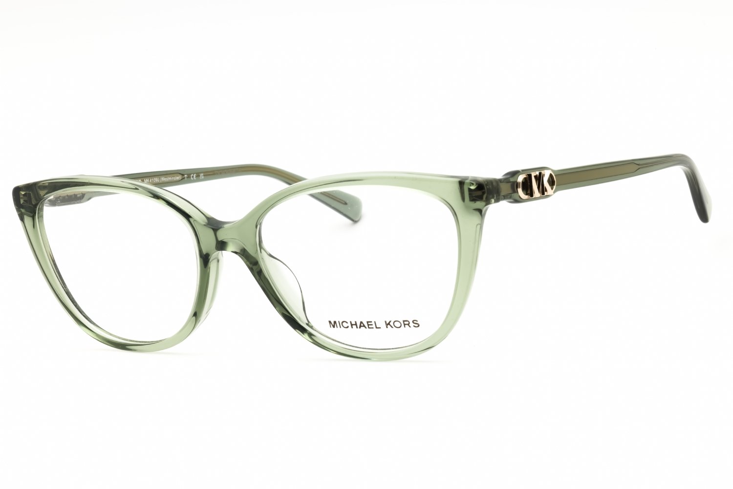 Michael Kors 0MK4109U Green transparent 3944 52-16-140 MM