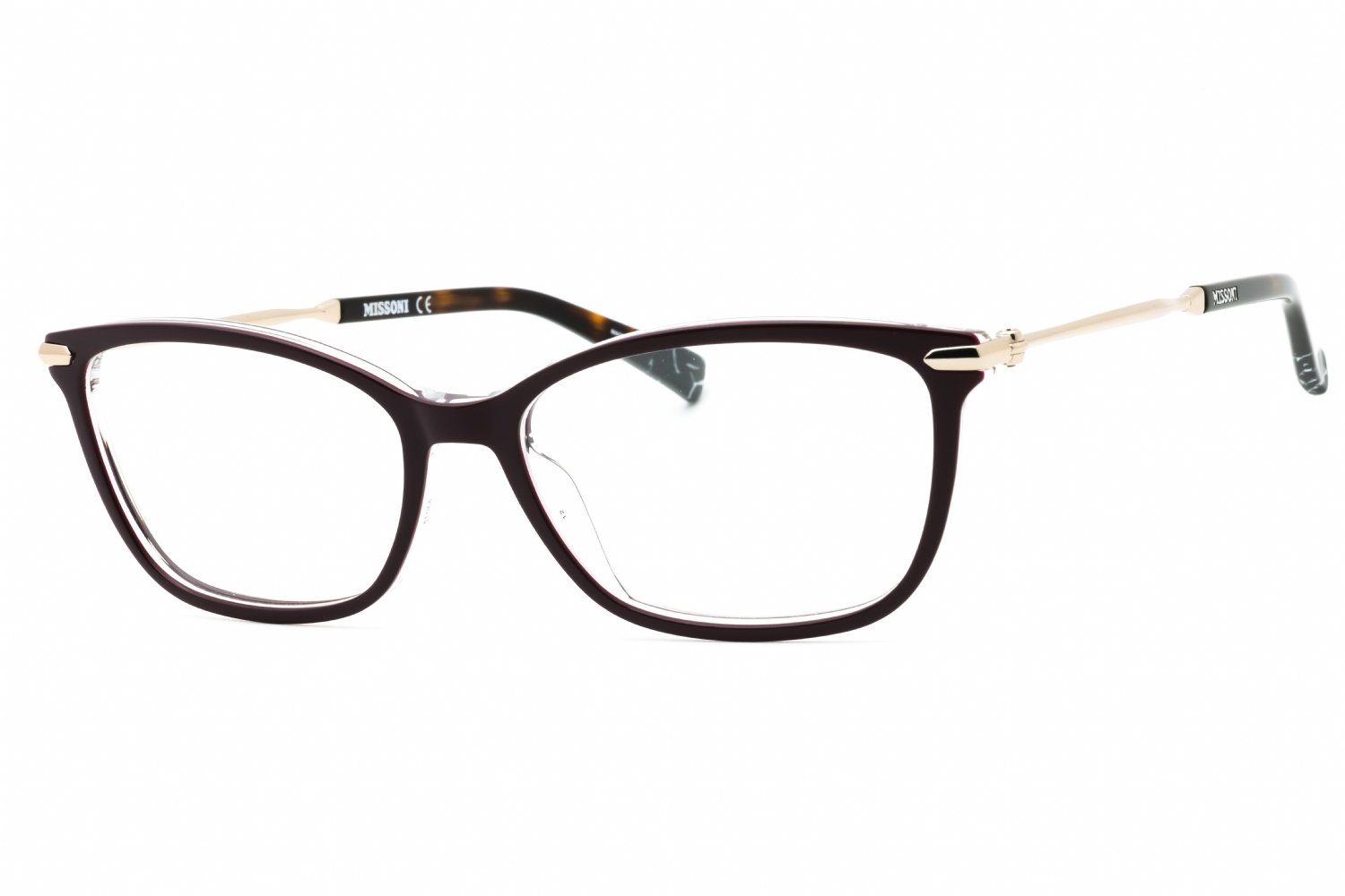 Missoni MIS 0058 Burgundy / Clear demo lens 0LHF 00 53-15-140 MM
