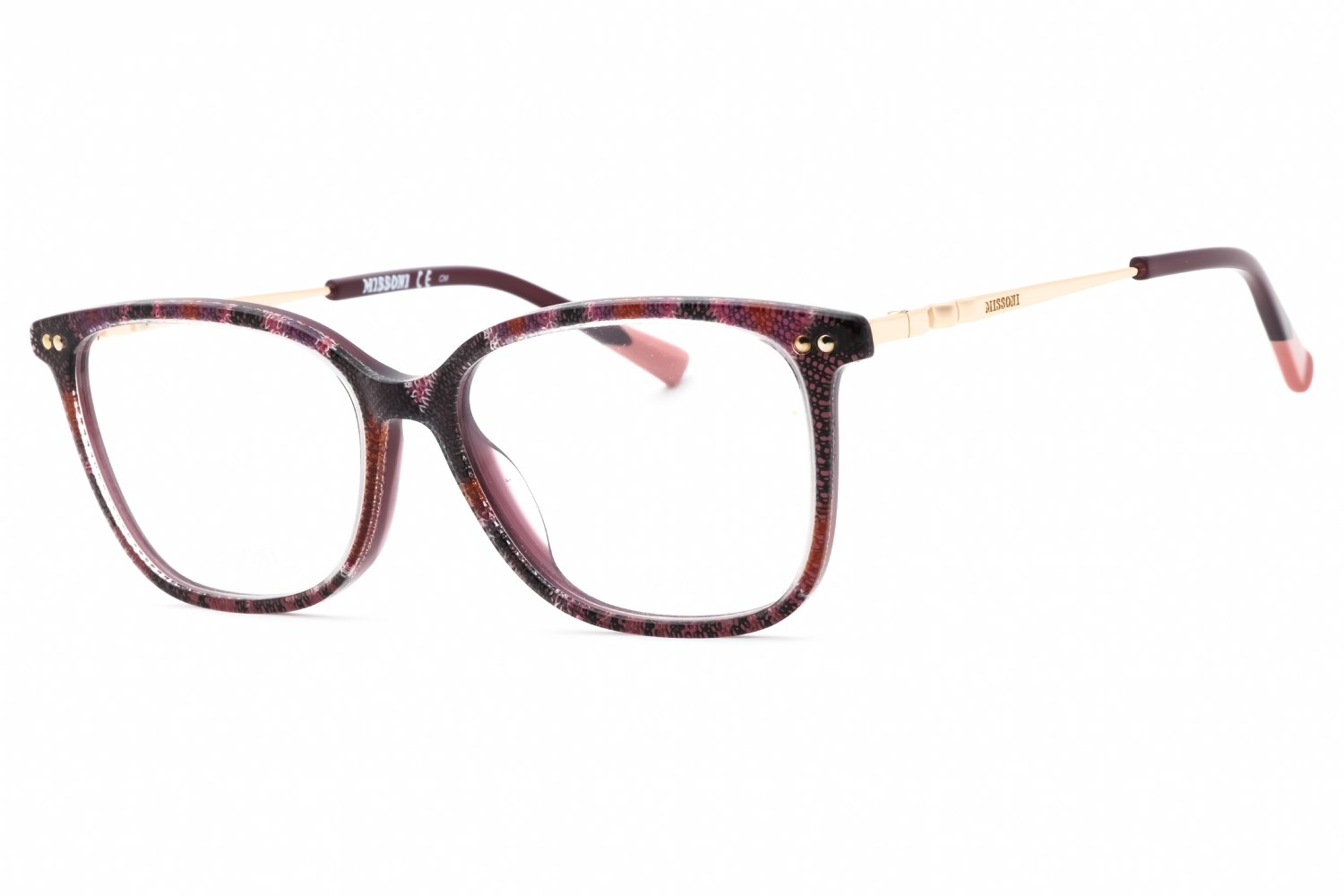 Missoni MIS 0085 PTTPNKVIO/Clear demo lens 0S68 00 53-15-140 MM