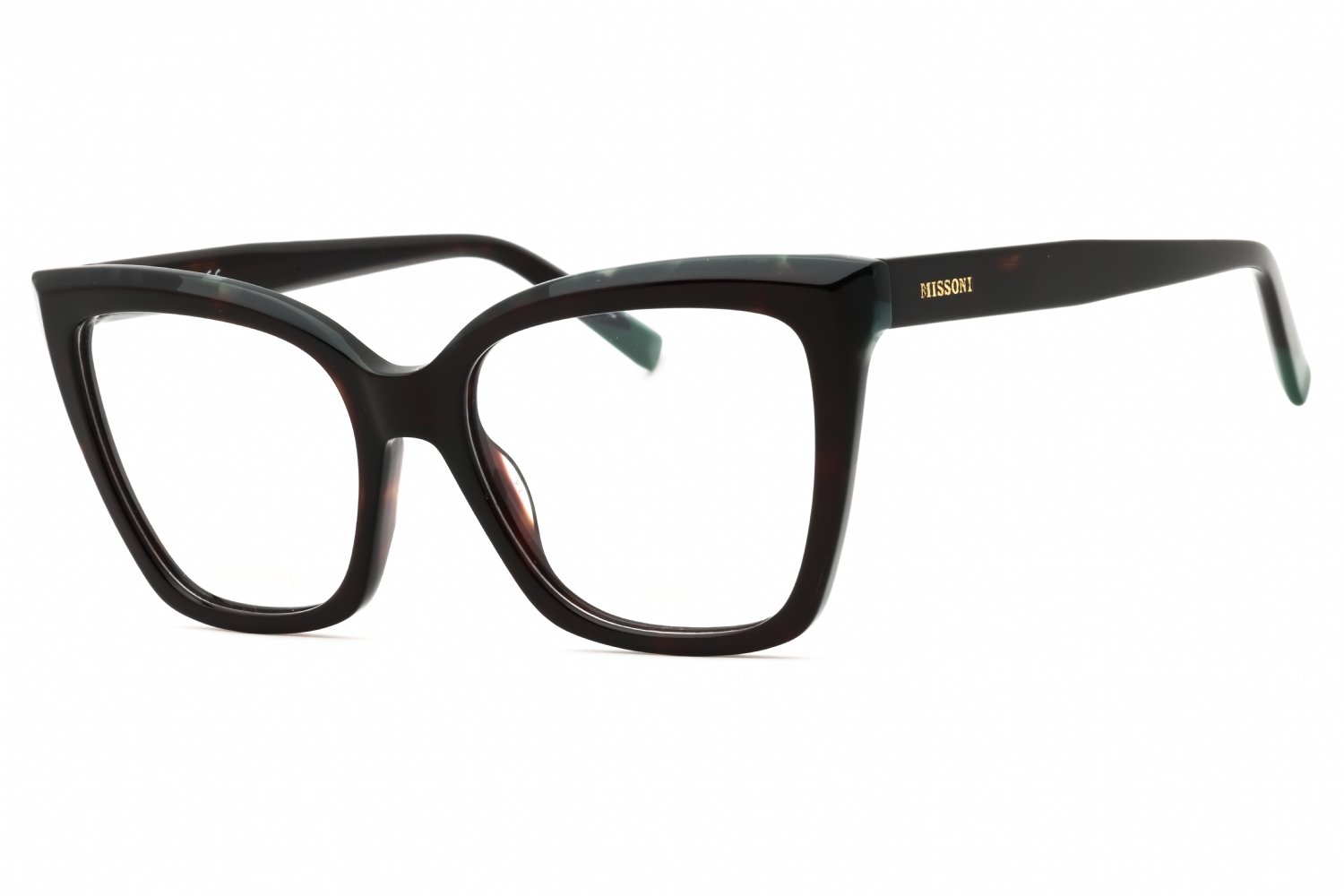Missoni MIS 0092 HAVANA GREEN/clear demo lens 0PHW 00 54-18-145 MM
