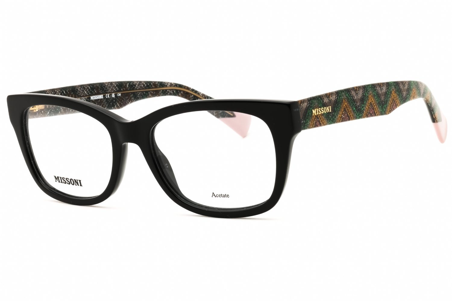Missoni MIS 0128 BLACK/clear demo lens 0807 00 52X17X140