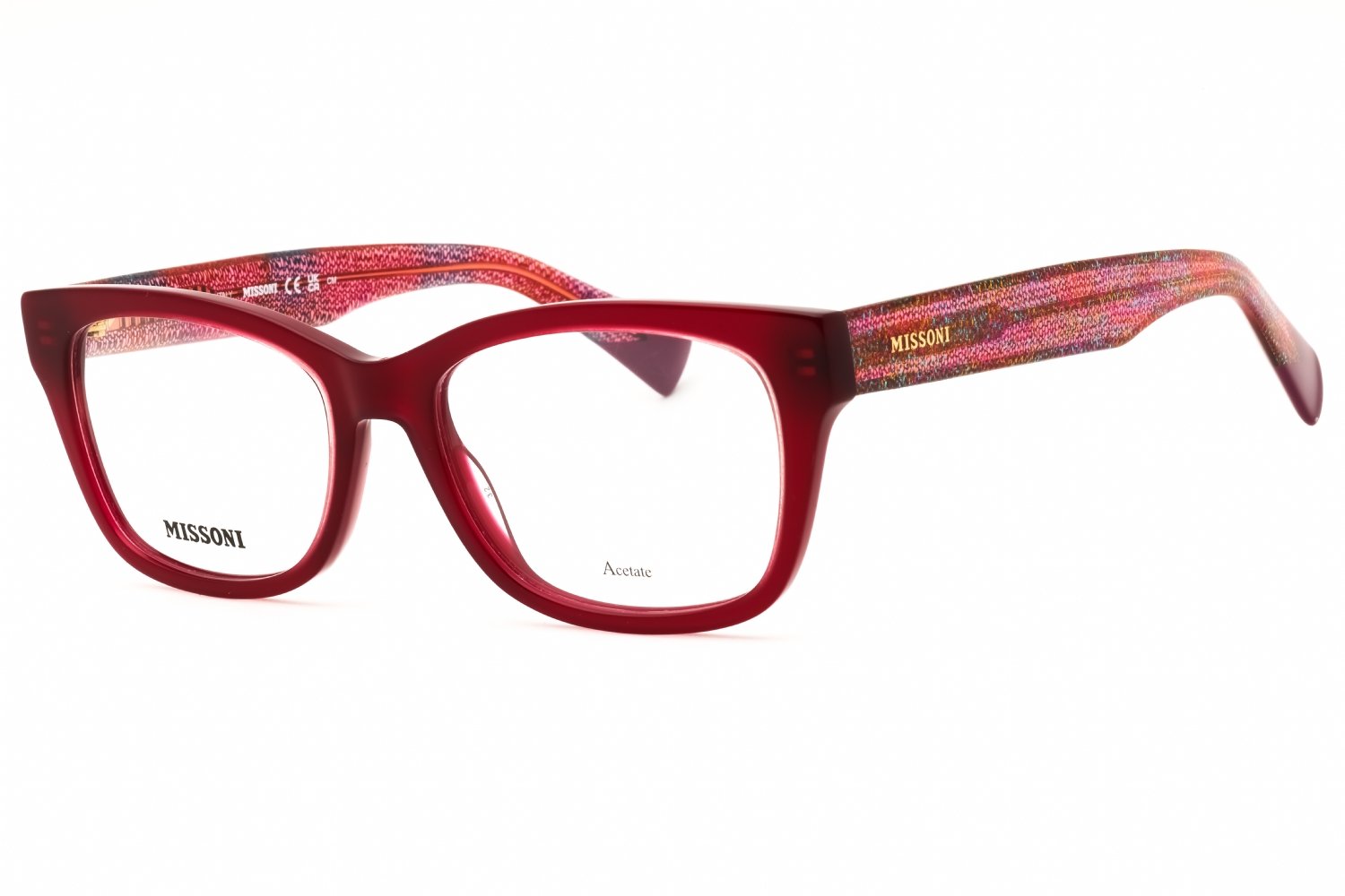Missoni MIS 0128 RED/clear demo lens 0C9A 00 52X17X140