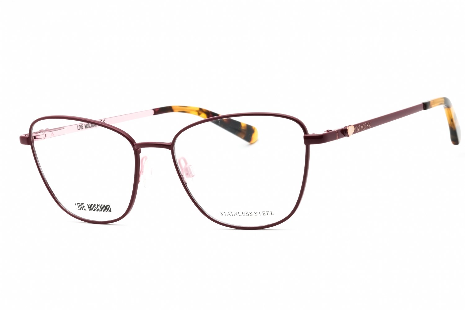 Moschino Love MOL552 CHERRY/clear demo lens 08CQ 00 52-16-140 MM