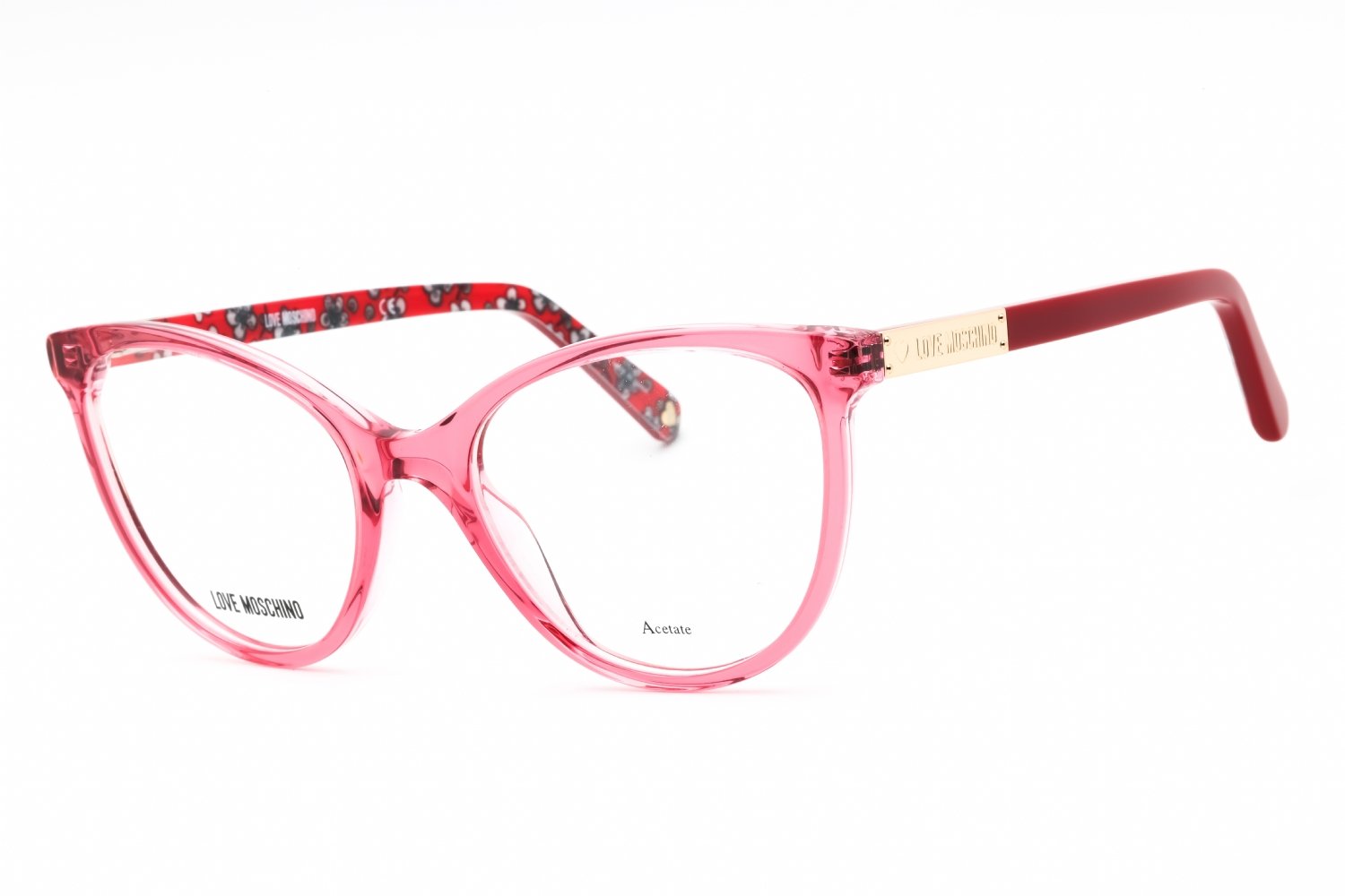 Moschino Love MOL574 RED / Clear demo lens 0C9A 00 53-20-140 MM