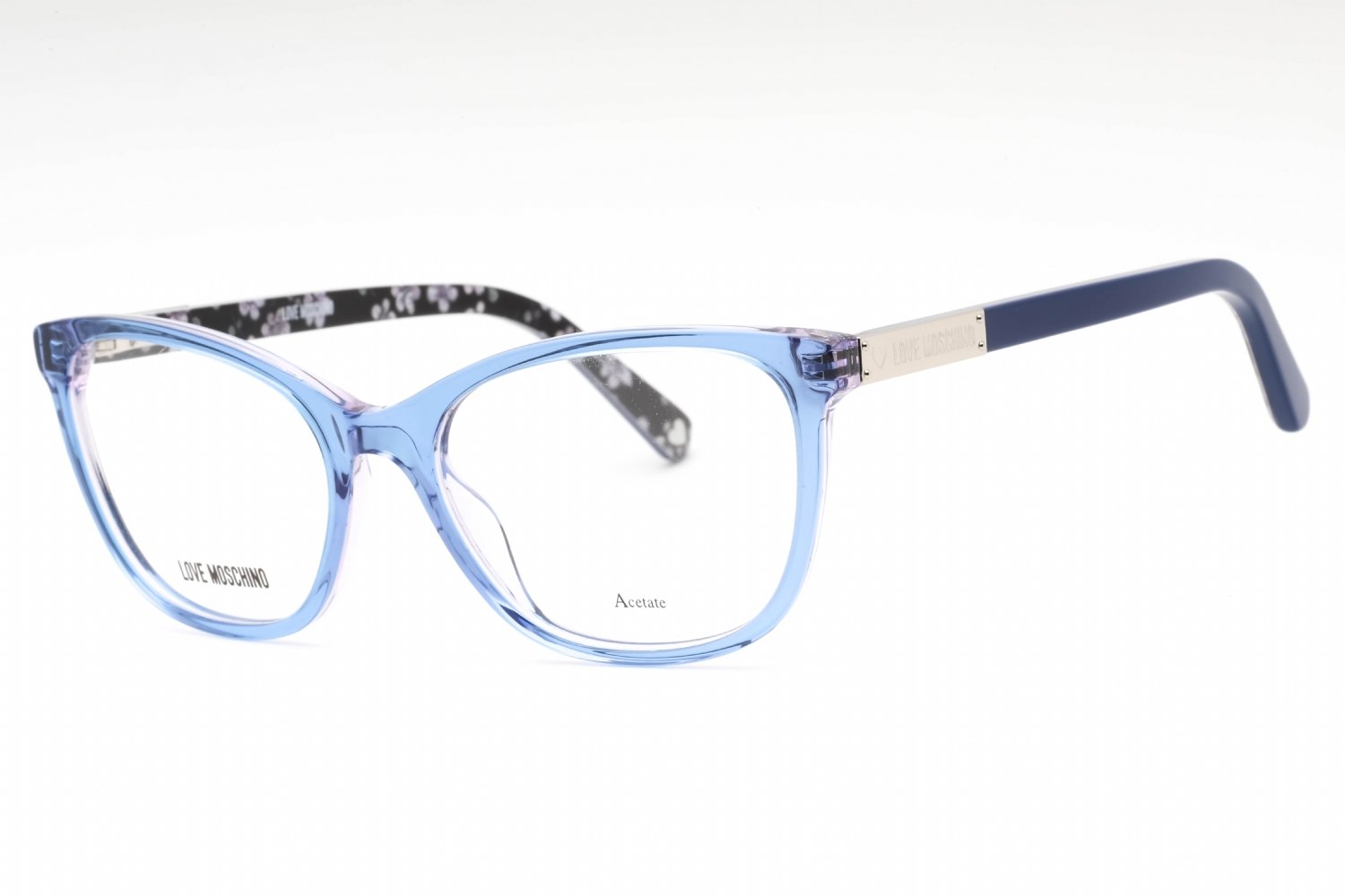 Moschino Love MOL575 BLUE / Clear demo lens 0PJP 00 53-18-140 MM