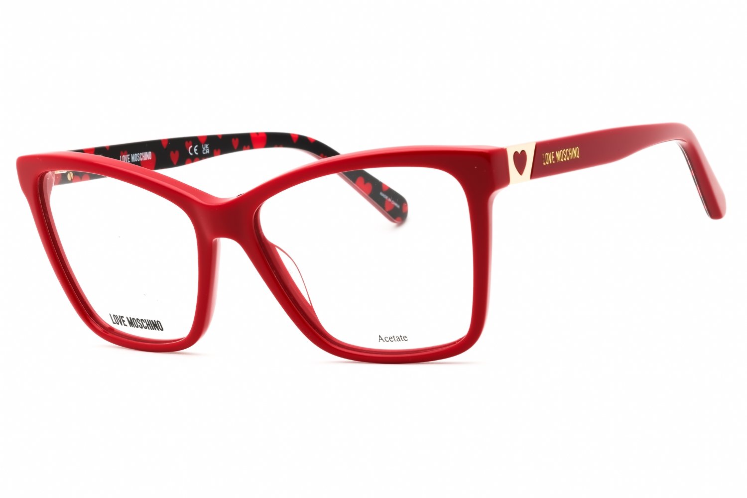 Moschino Love MOL586 RED/Clear demo lens 0C9A 00 54-15-140 MM