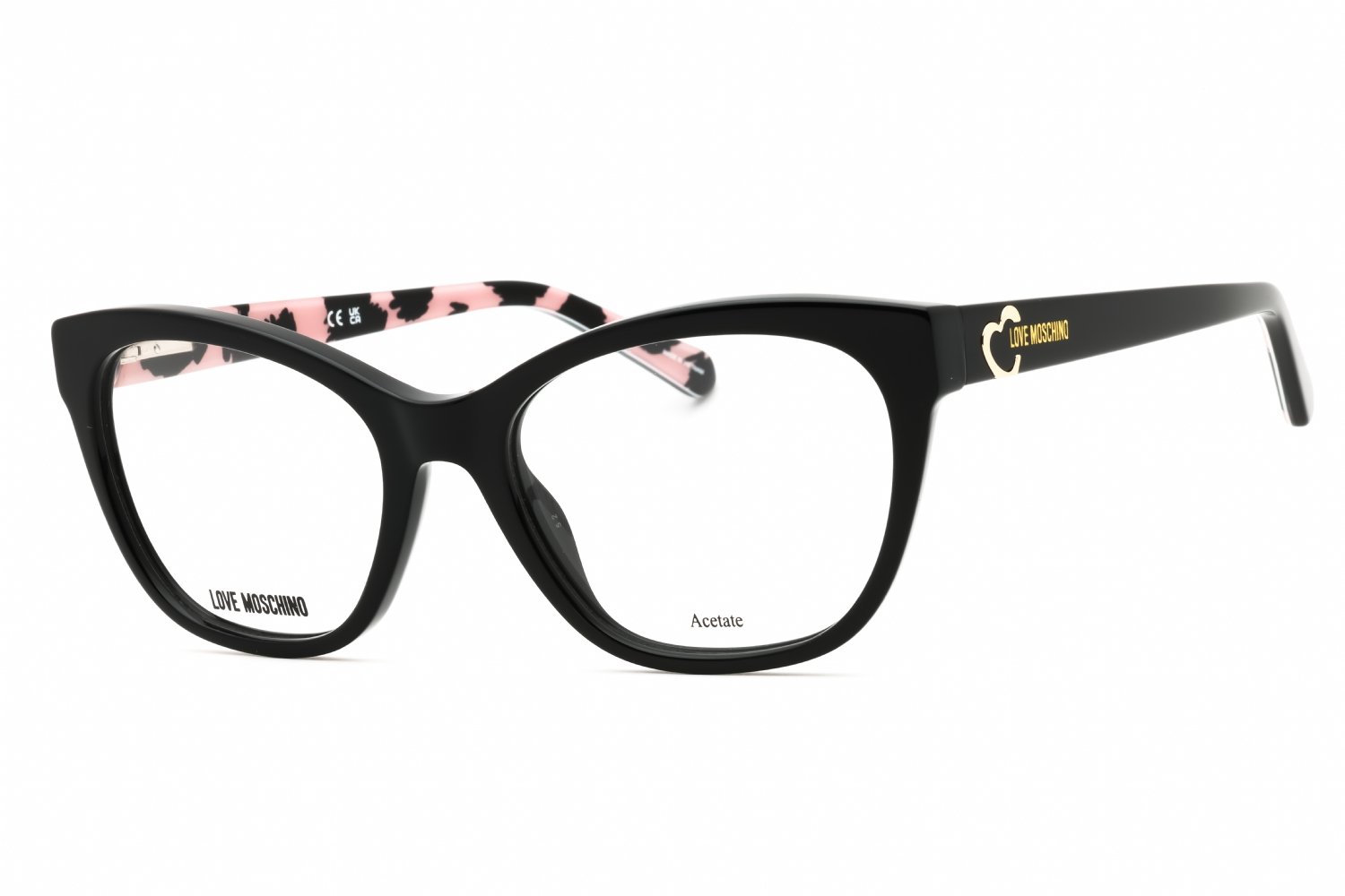 Moschino Love MOL598 PKBKPTTRN/Clear demo lens 0S3S 00 53-18-140 MM