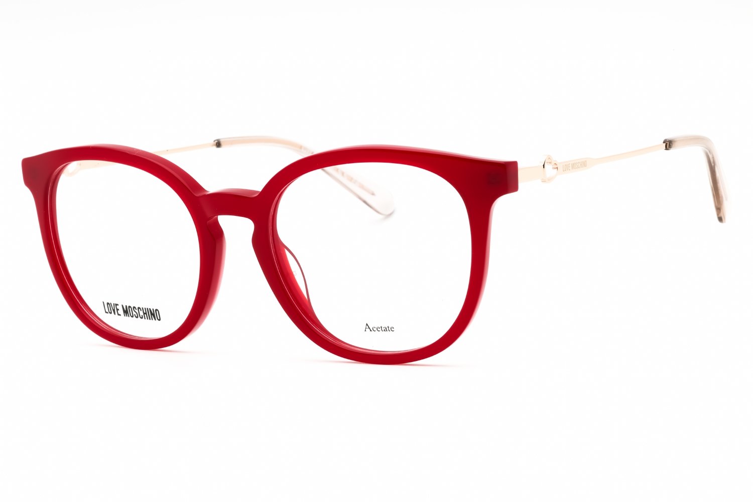Moschino Love MOL607/TN Transparent Red/Clear demo lens 0C9A 00 49-18-135 MM