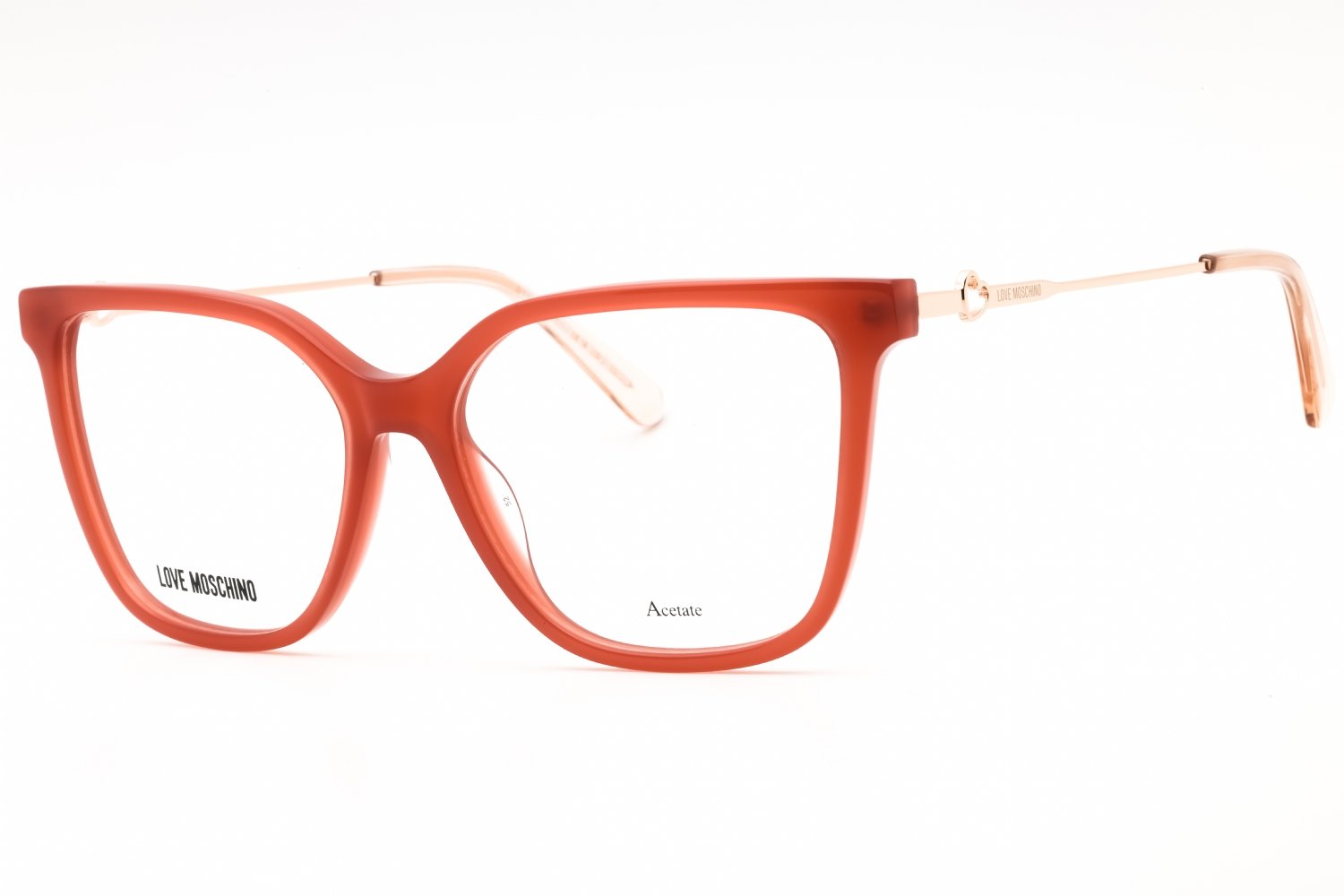 Moschino Love MOL612 BRICK/Clear demo lens 02LF 00 52-15-140 MM