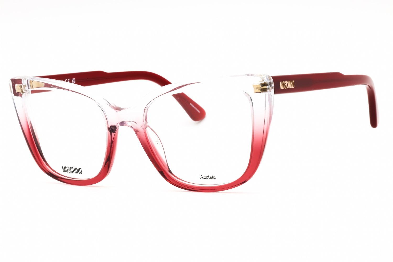 Moschino MOS603 CRYSTAL RED/Clear demo lens 06XQ 00 52-19-140 MM
