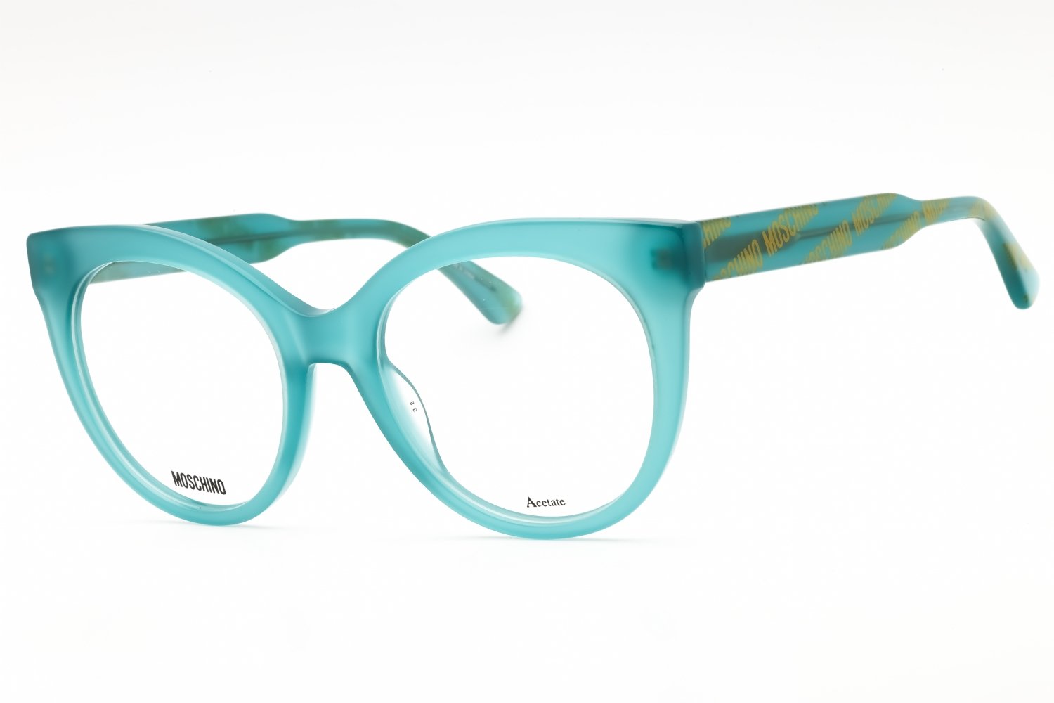 Moschino MOS613 GREEN/Clear demo lens 01ED 00 51-19-140 MM