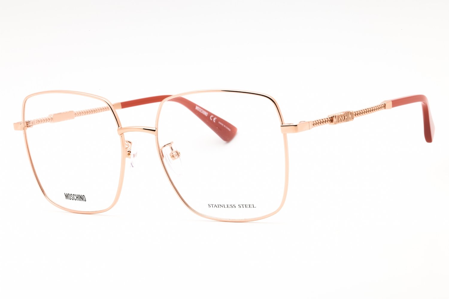Moschino MOS615/G GOLD COPPER/Clear demo lens 0DDB 00 56-17-145 MM
