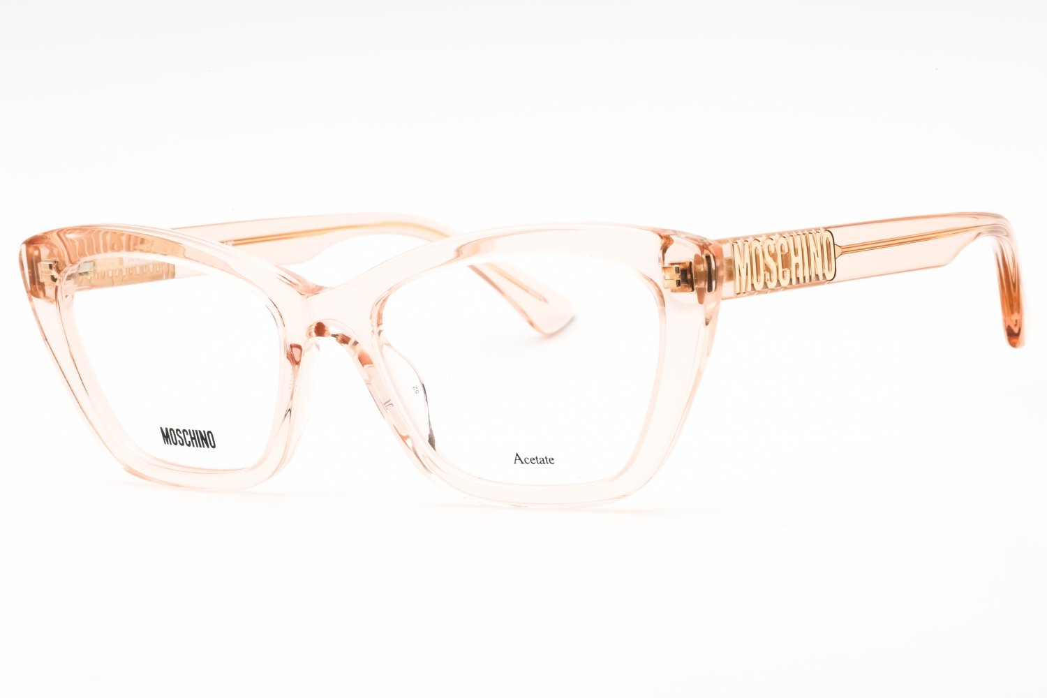 Moschino MOS629 Pink/Clear demo lens 0FWM 00 52-18-140 MM
