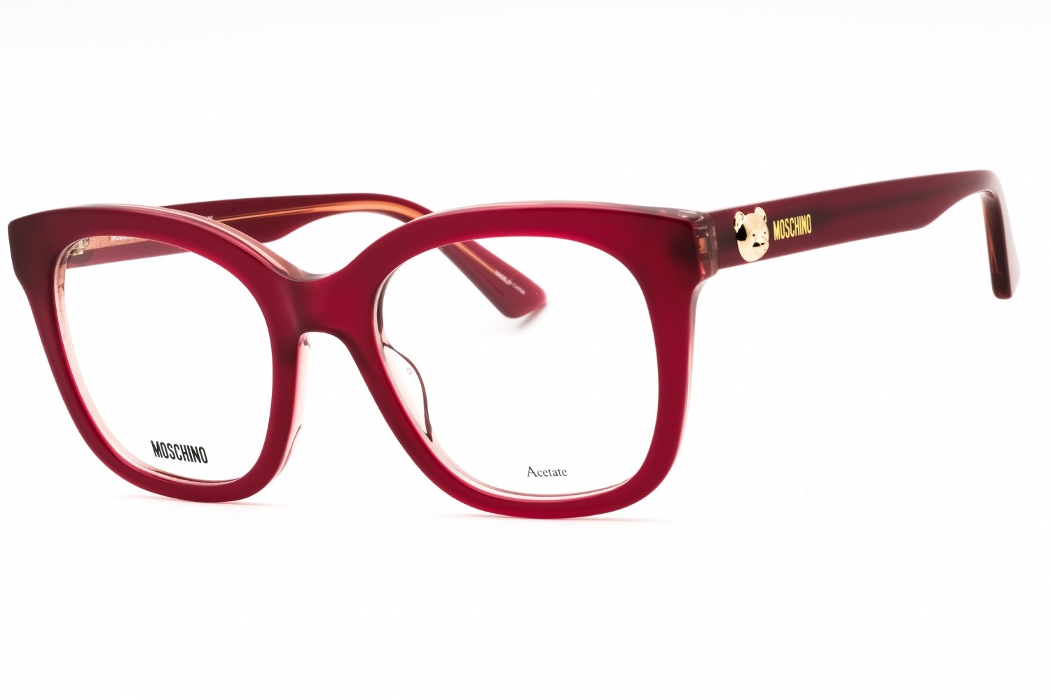 Moschino MOS630 BURGUNDY/Clear demo lens 0LHF 00 50-20-140 MM