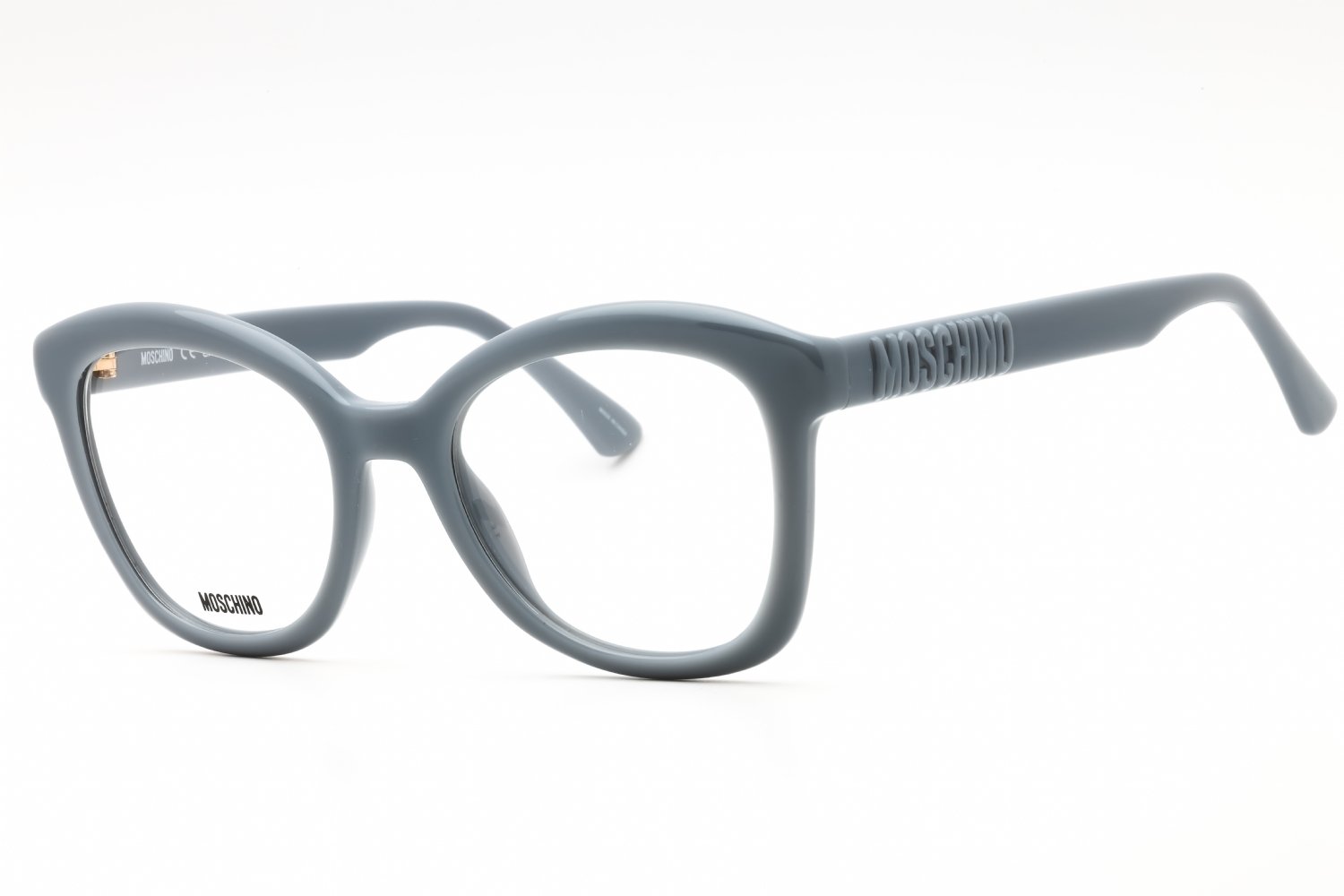 Moschino MOS636 AZURE/clear demo lens 0MVU 00 50-19-140 MM