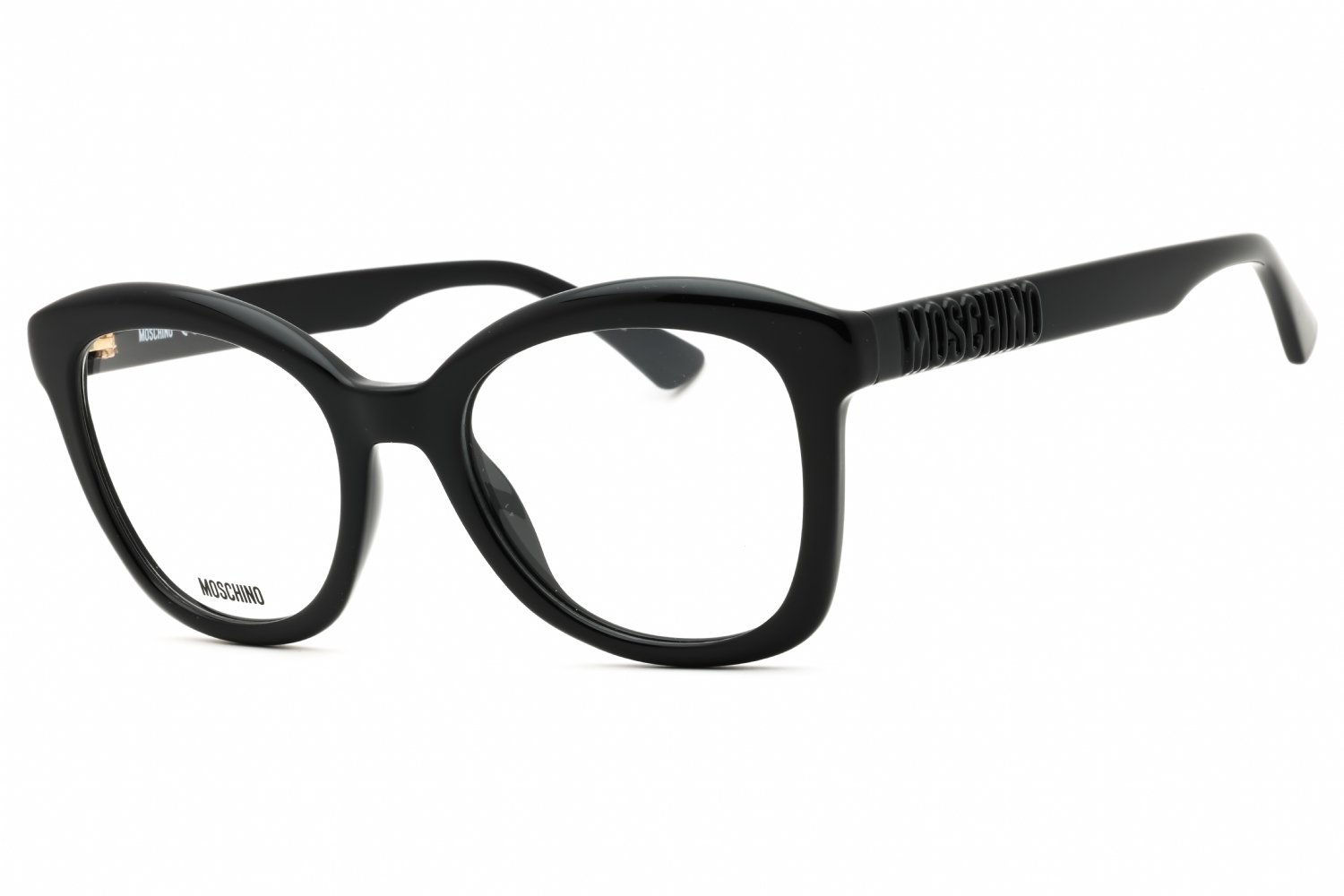 Moschino MOS636 BLACK/clear demo lens 0807 00 50-19-140 MM